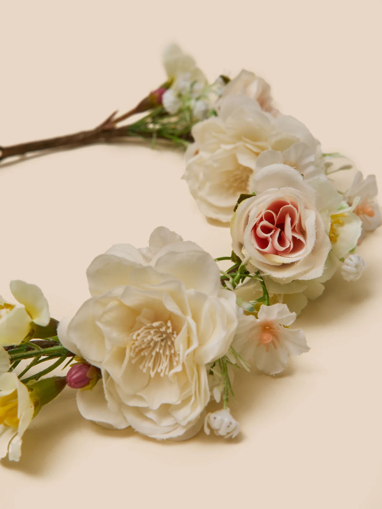 Couronne de fleurs Fille- Collection fêtes et mariages - Image 3