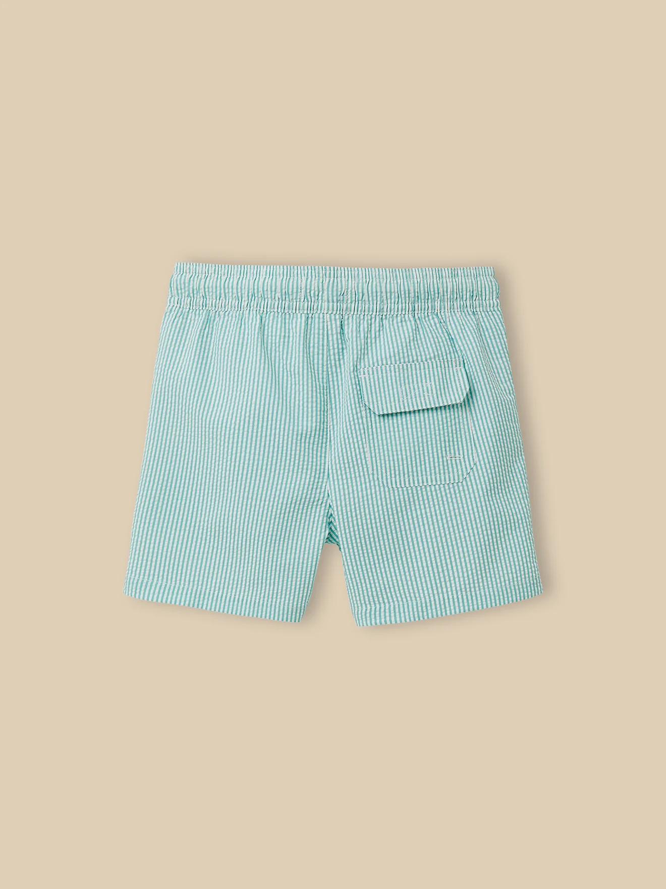 Short de bain en seersucker Garçon - Image 2