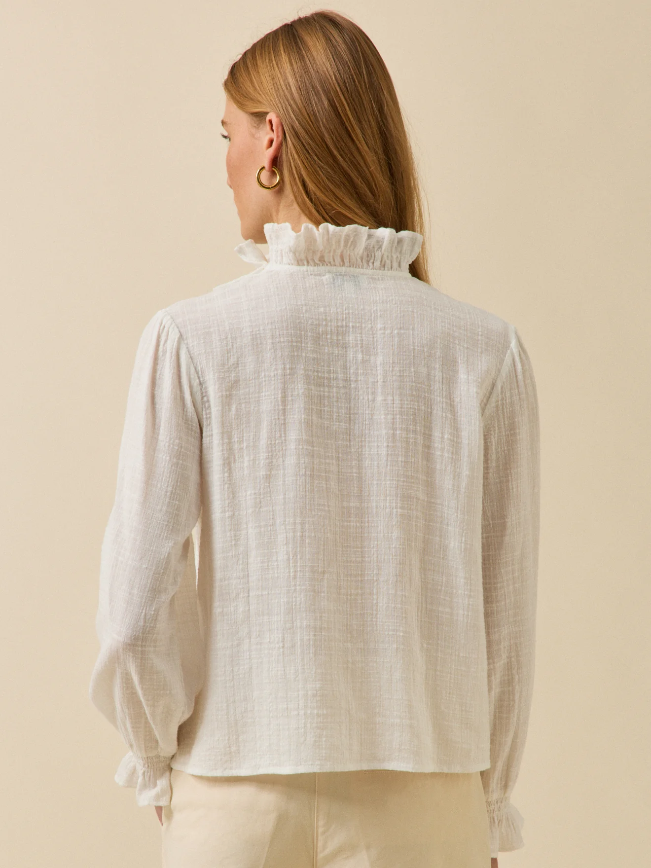 Blouse crépon femme - Image 2