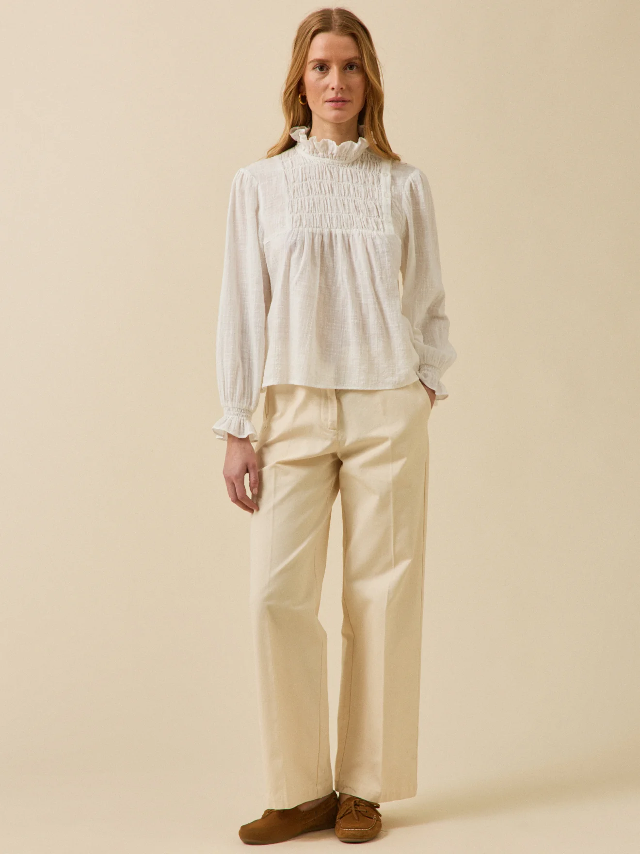 Blouse crépon femme - Image 4