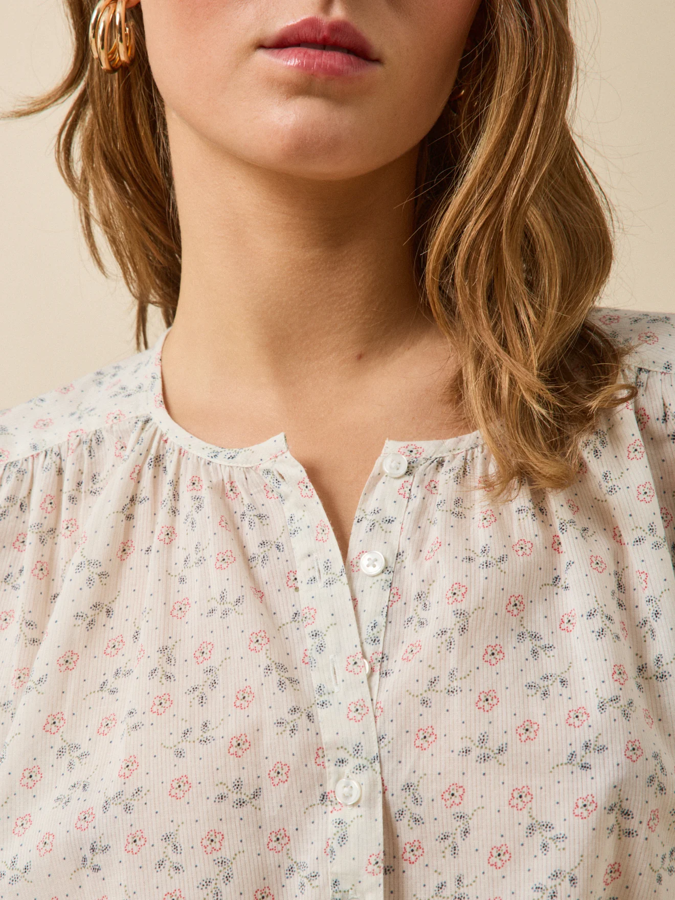 Blouse femme imprimé Lily - Image 3