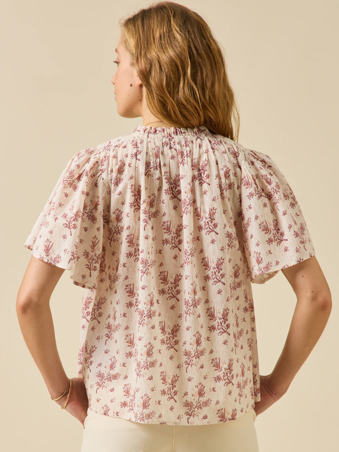 Blouse femme imprimé Thelma coton biologique - Image 2