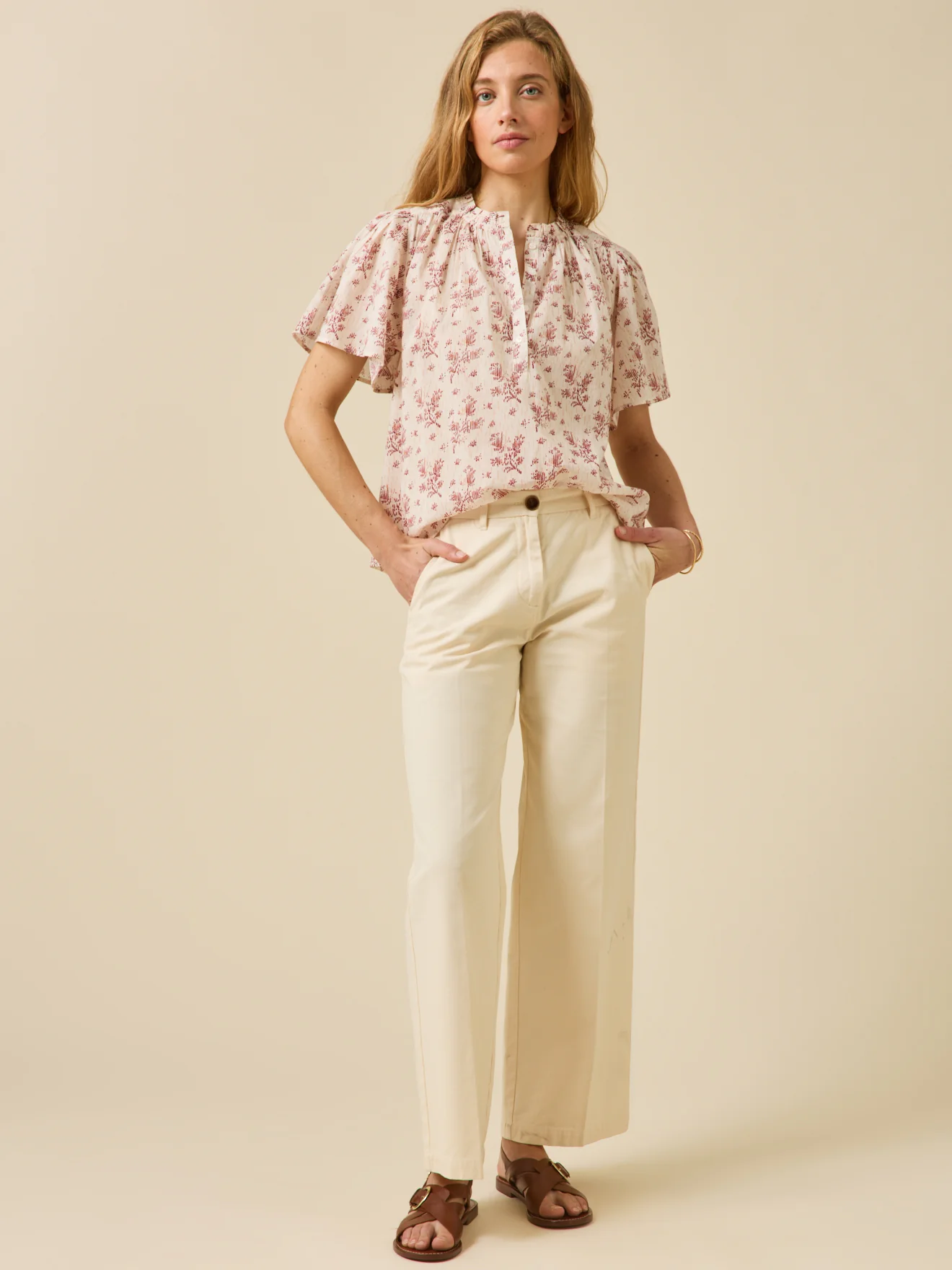Blouse femme imprimé Thelma coton biologique - Image 4