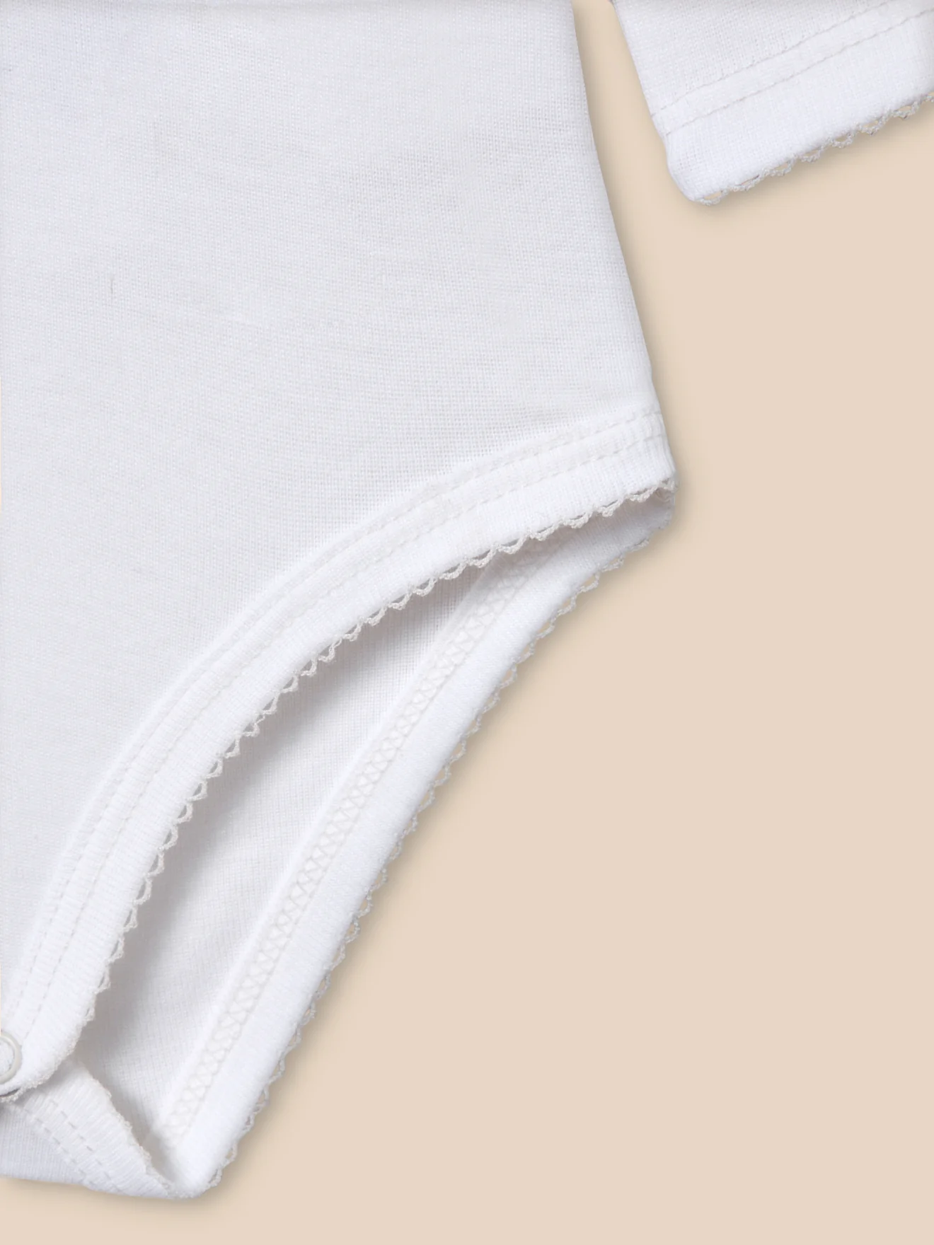 Body col en tissu Liberty Bébé - Coton biologique - Image 4