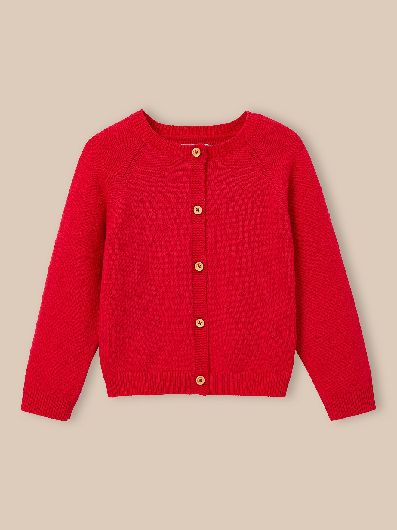 Cardigan Fille point fantaisie - Image 6