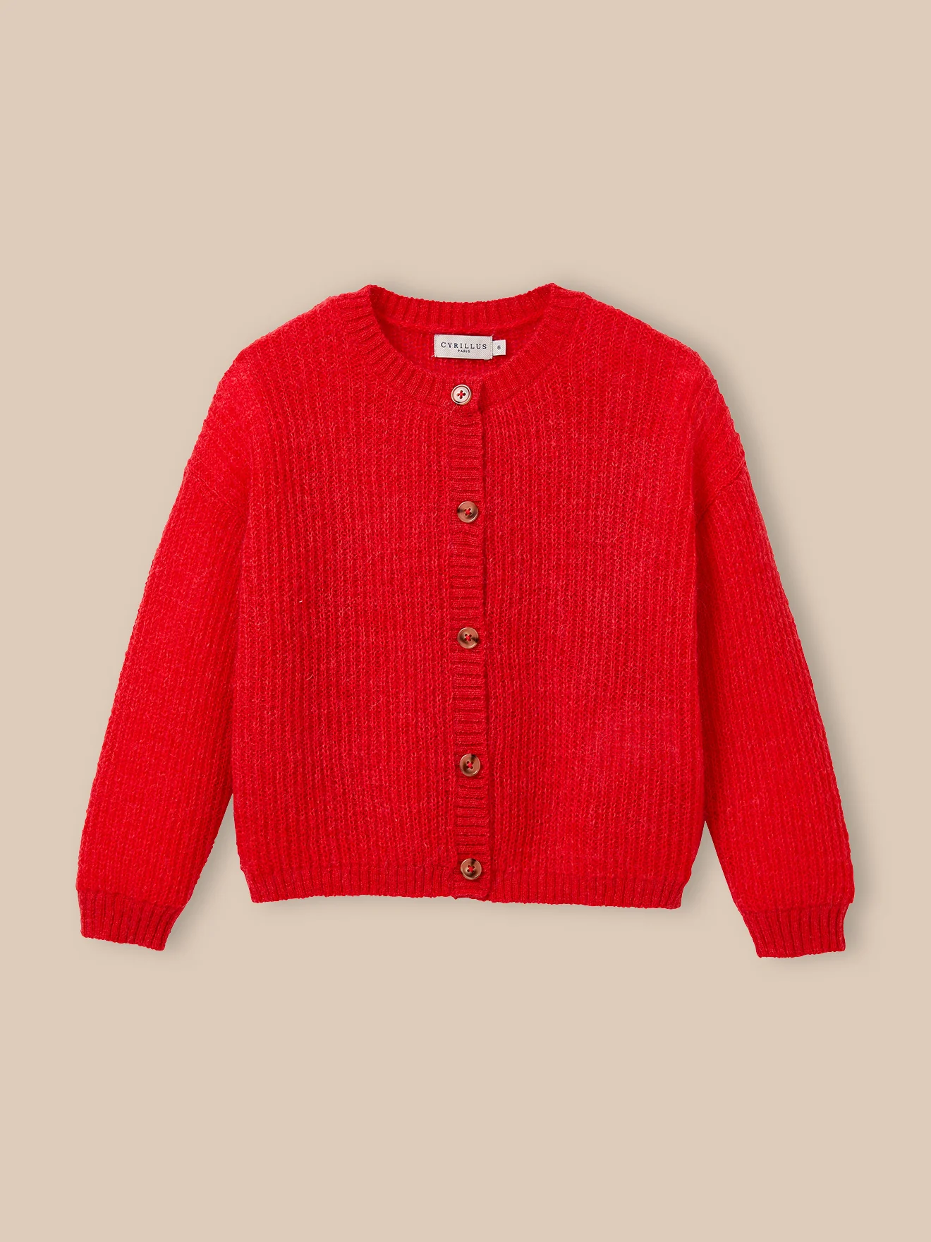 Cardigan Fille avec laine et mohair - Image 6