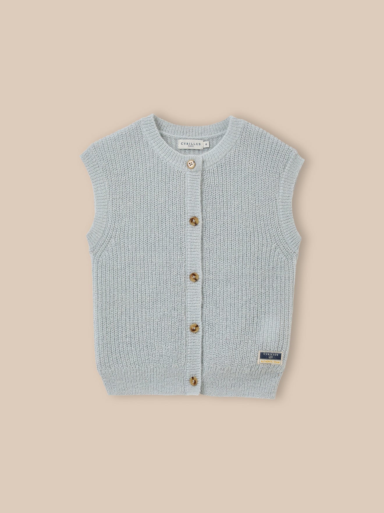 Cardigan Fille laine et mohair - Image 7