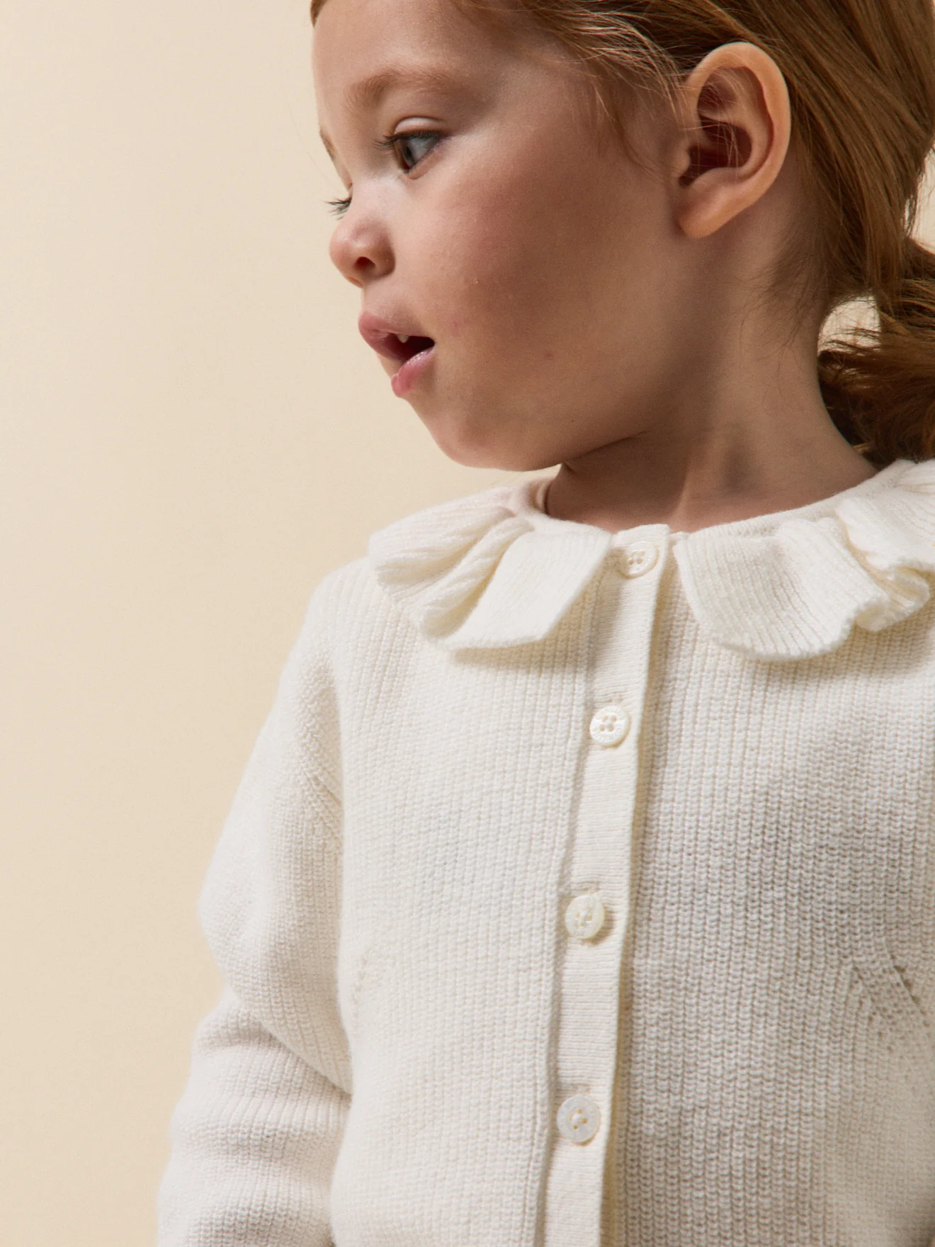 Cardigan coton biologique et laine Bébé - Image 3
