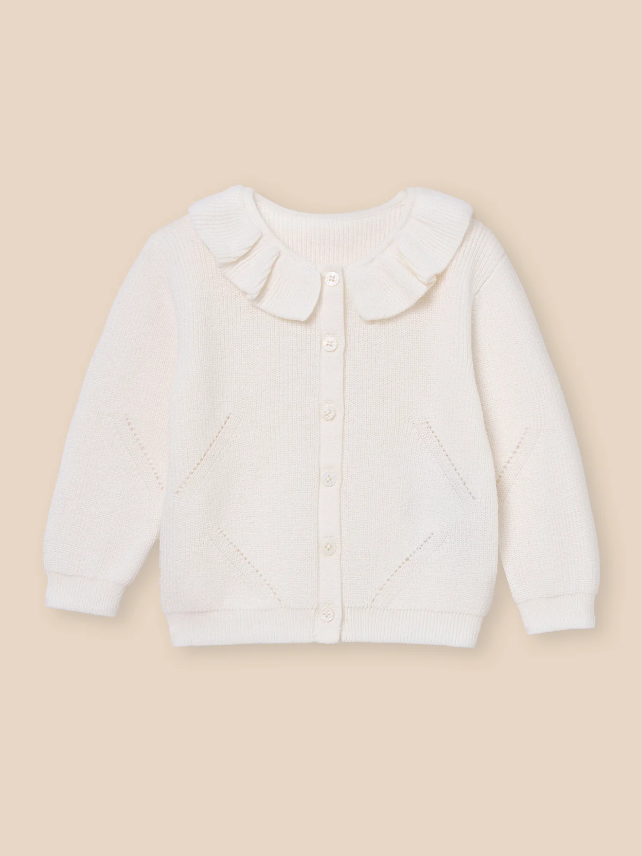 Cardigan coton biologique et laine Bébé - Image 4