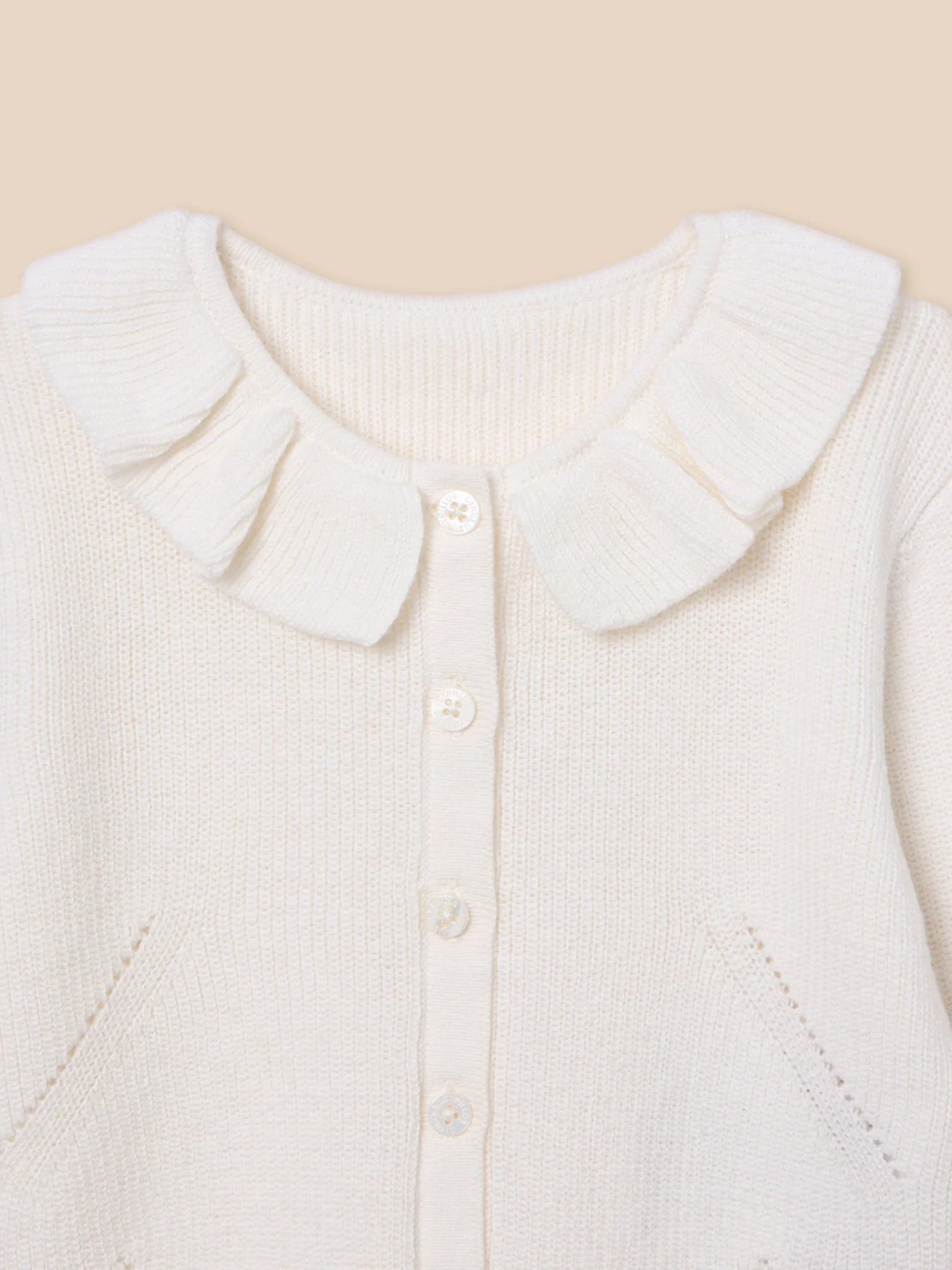 Cardigan coton biologique et laine Bébé - Image 6
