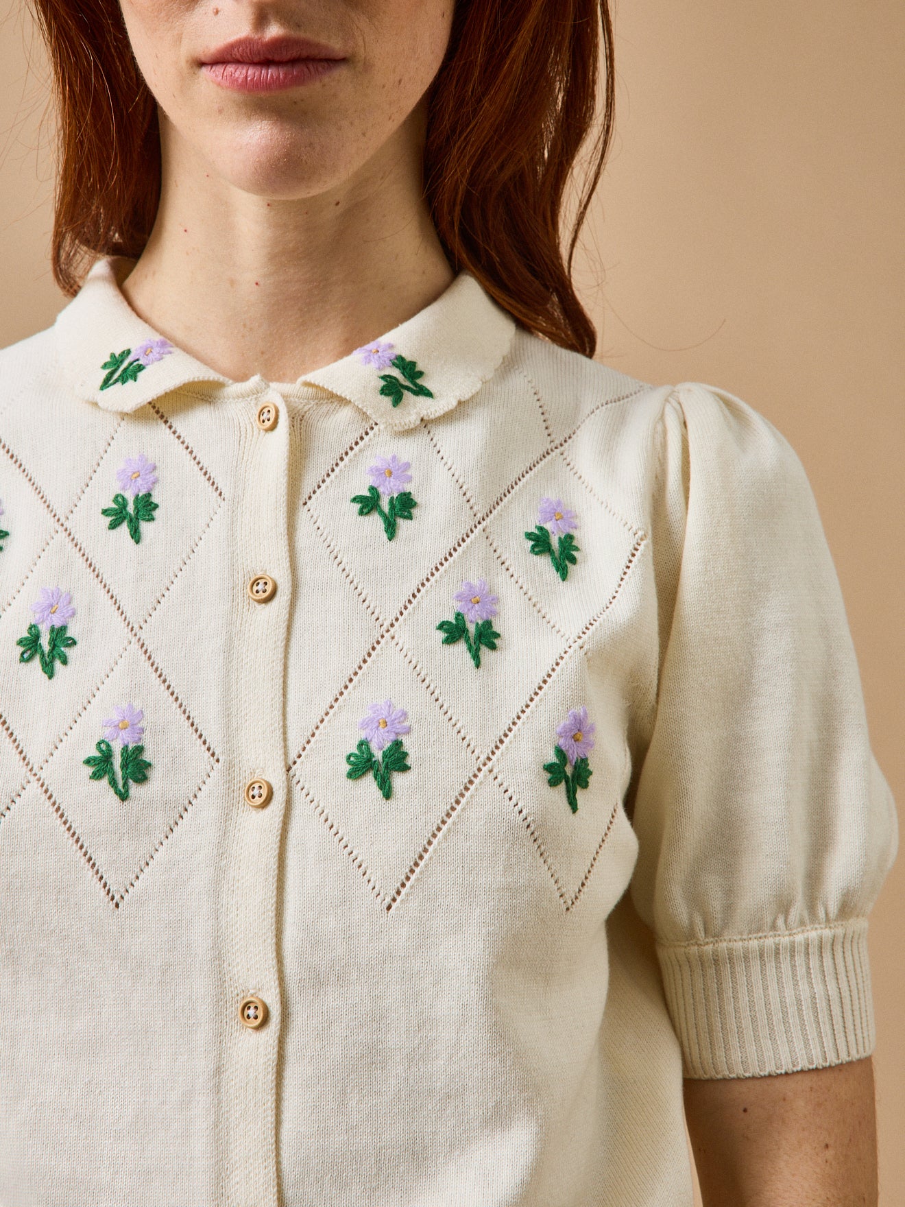 Gilet Femme brodé - CYRILLUS X EMILE & IDA - Image 3
