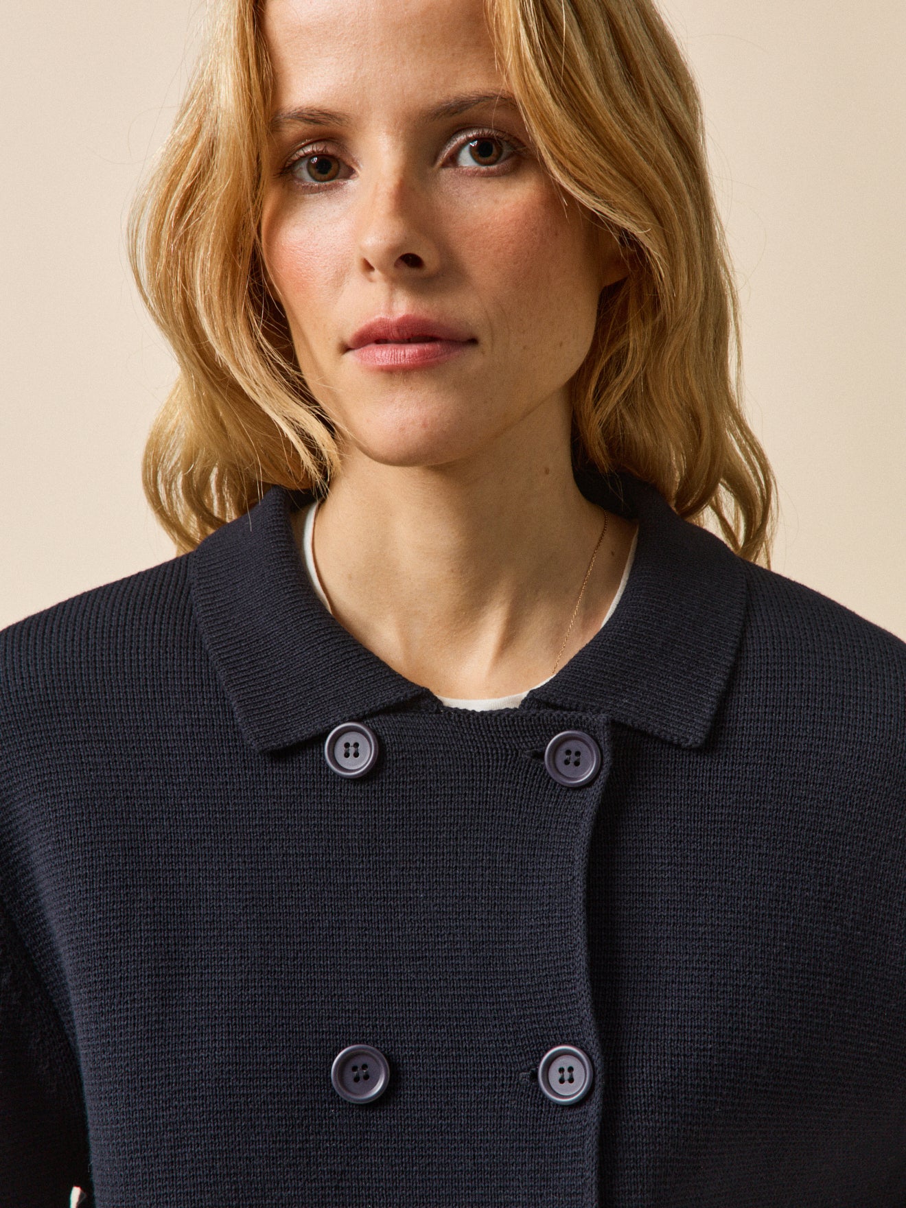 Gilet caban femme coton biologique - Image 3
