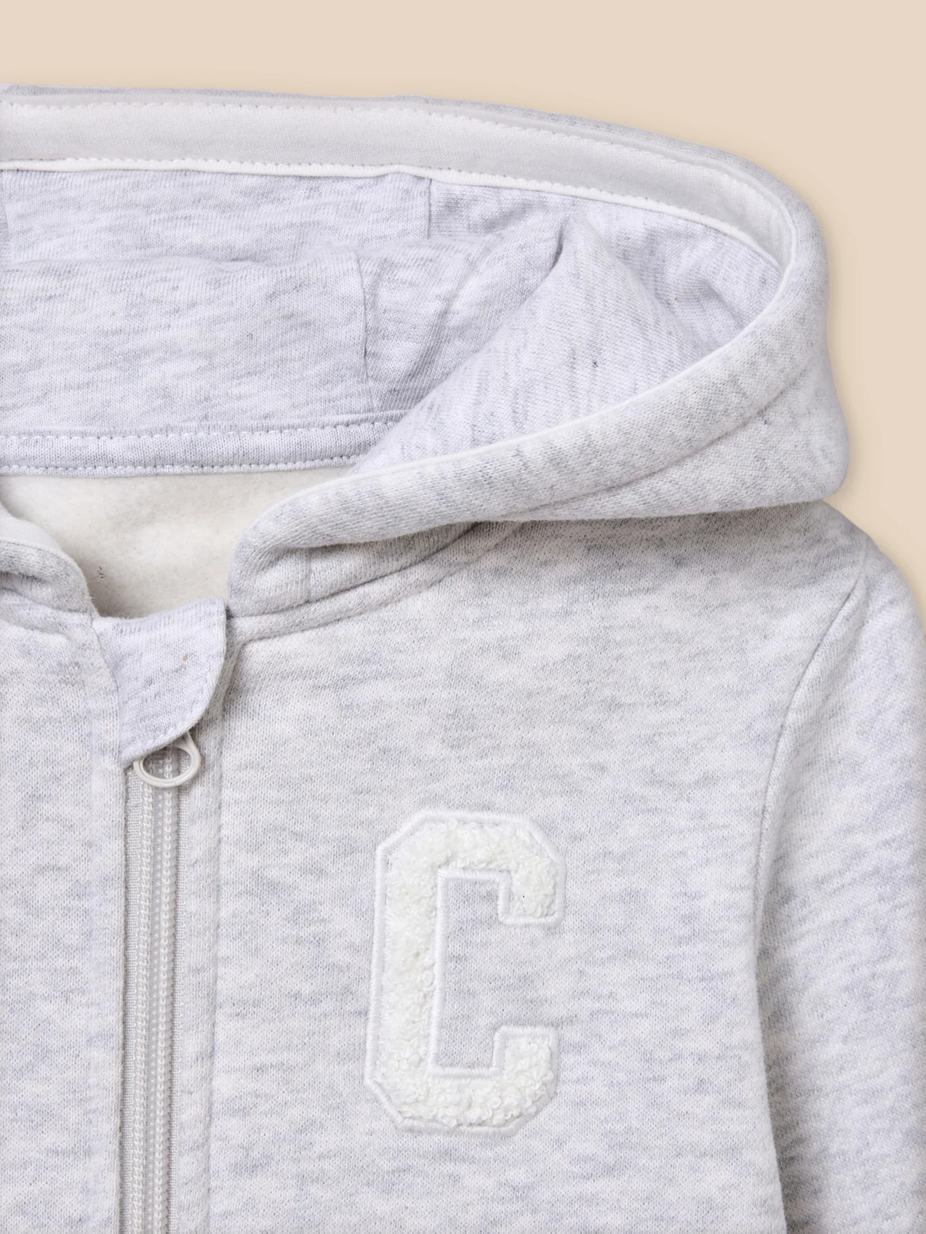 Hoodie zippé  Bébé - Coton biologique - Image 3