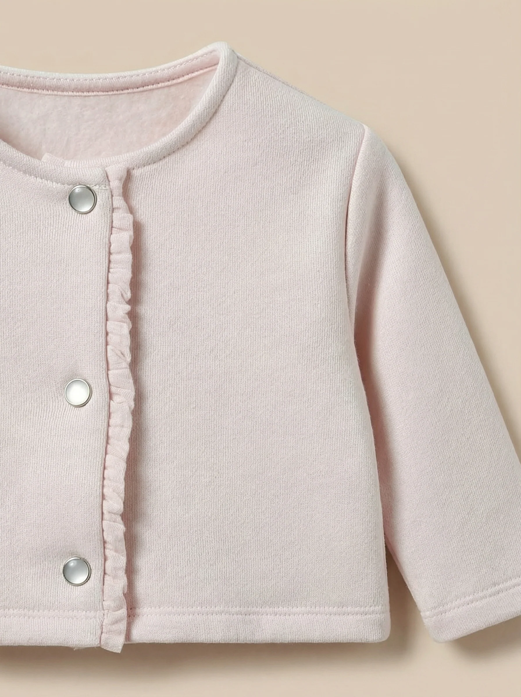 Cardigan en molleton Bébé - Coton biologique - Image 3