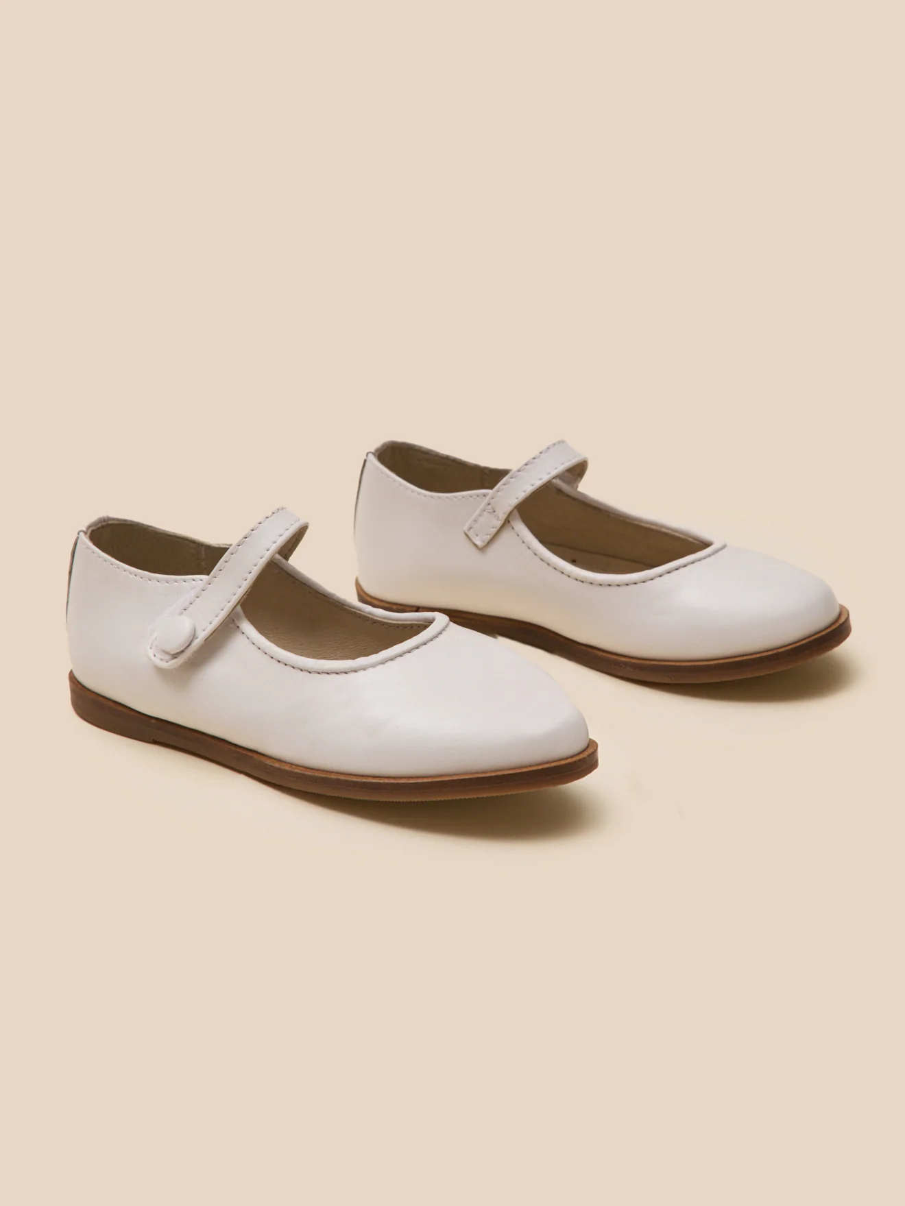 Babies en cuir irisé Fille