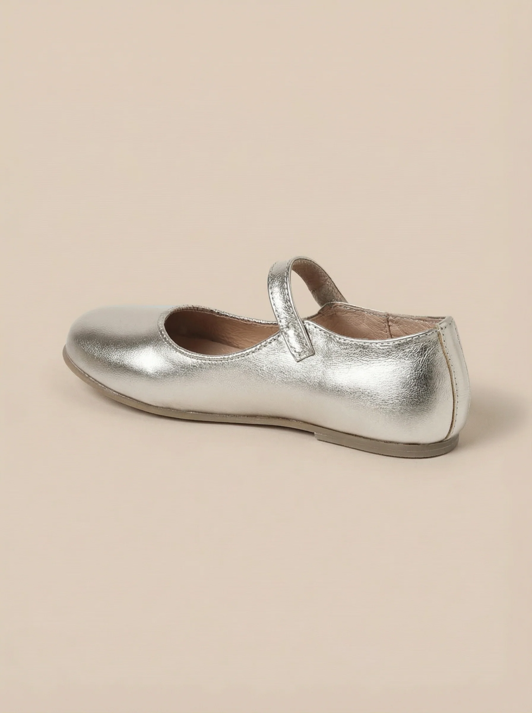 Babies en cuir irisé Fille - Image 4