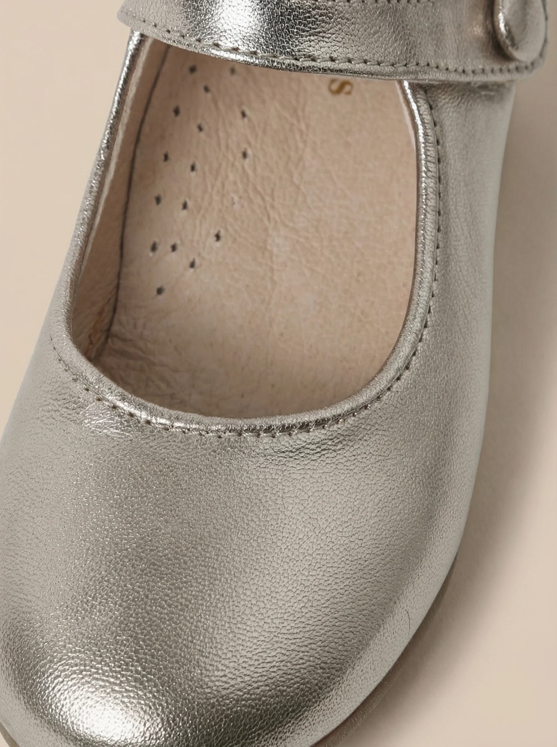 Babies en cuir irisé Fille - Image 6