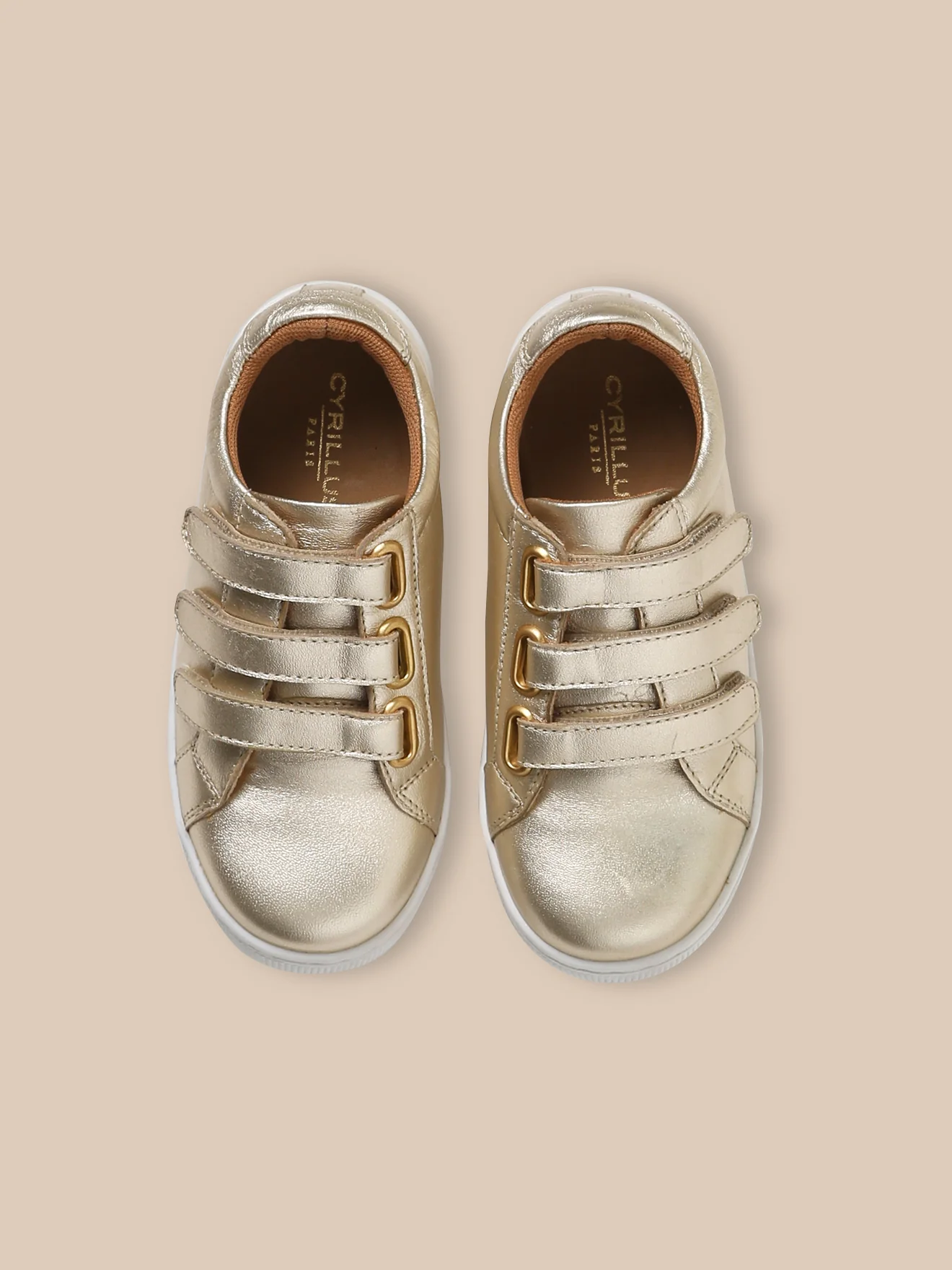 Baskets en cuir irisé Fille - Image 5