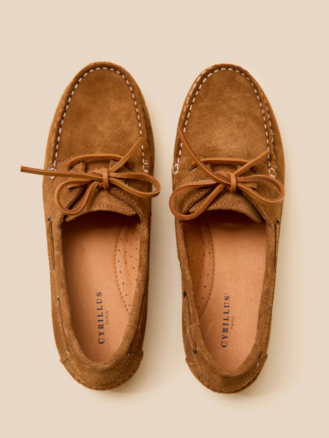 Chaussures bateau cuir femme - Image 5