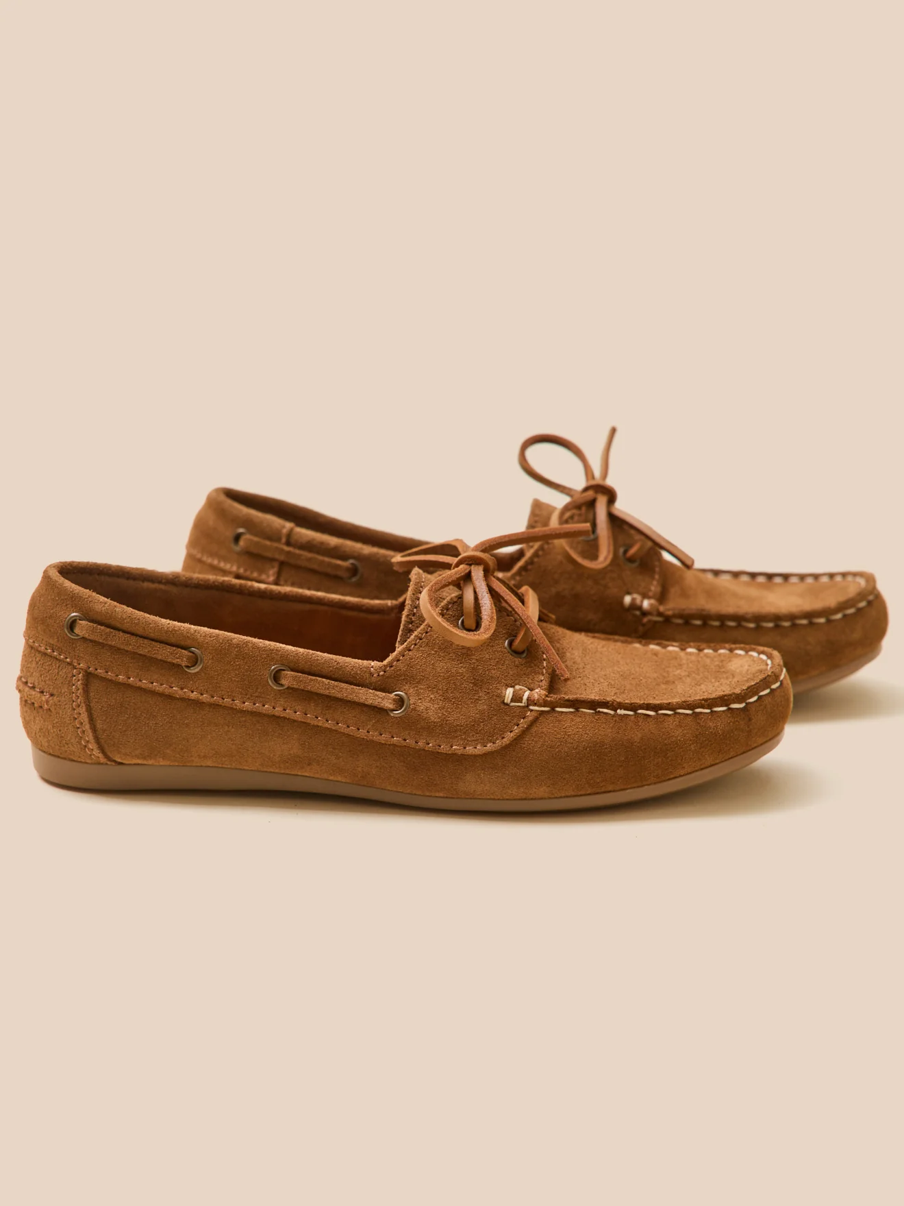 Chaussures bateau cuir femme - Image 6