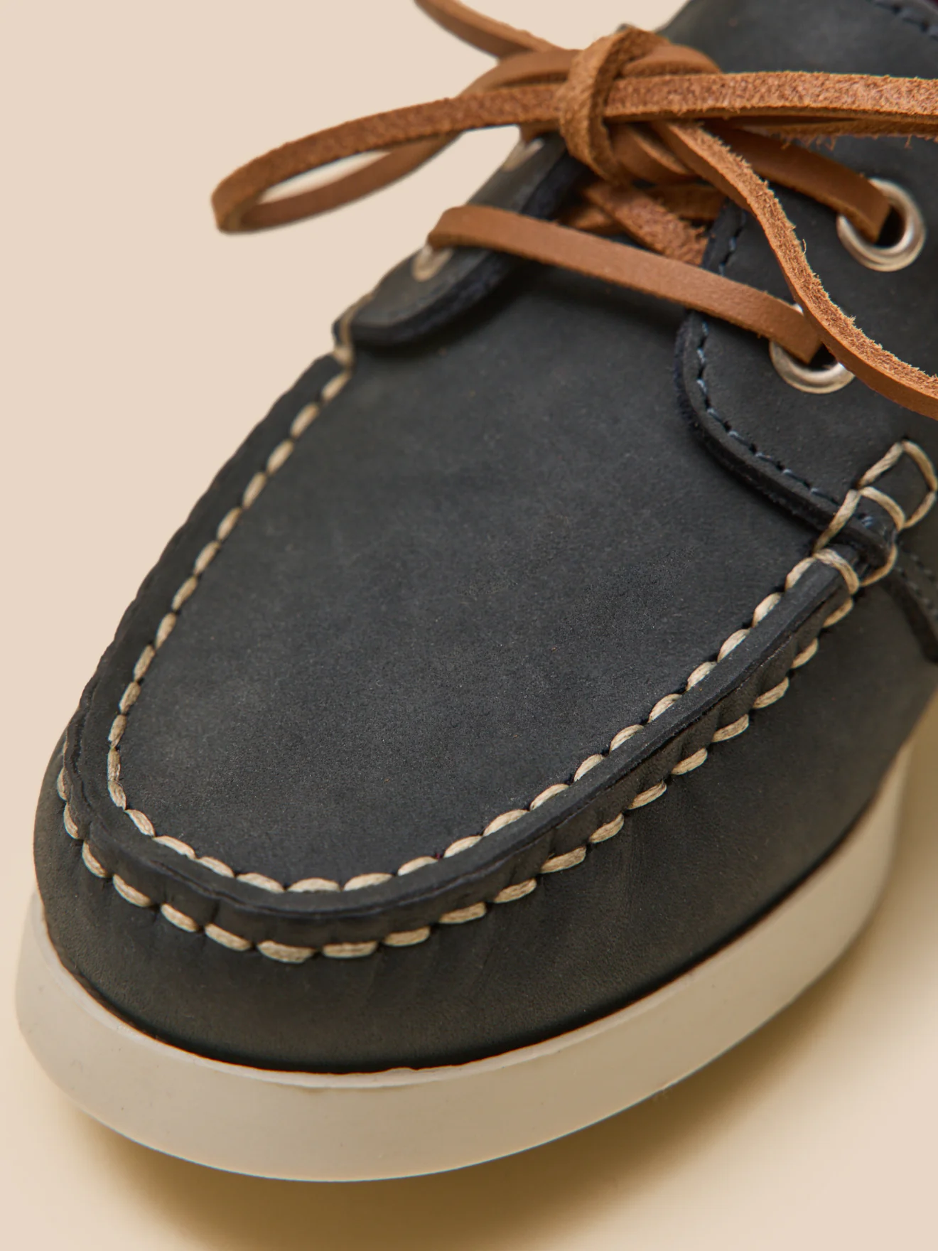 Chaussures bateau en cuir Garçon - Image 4