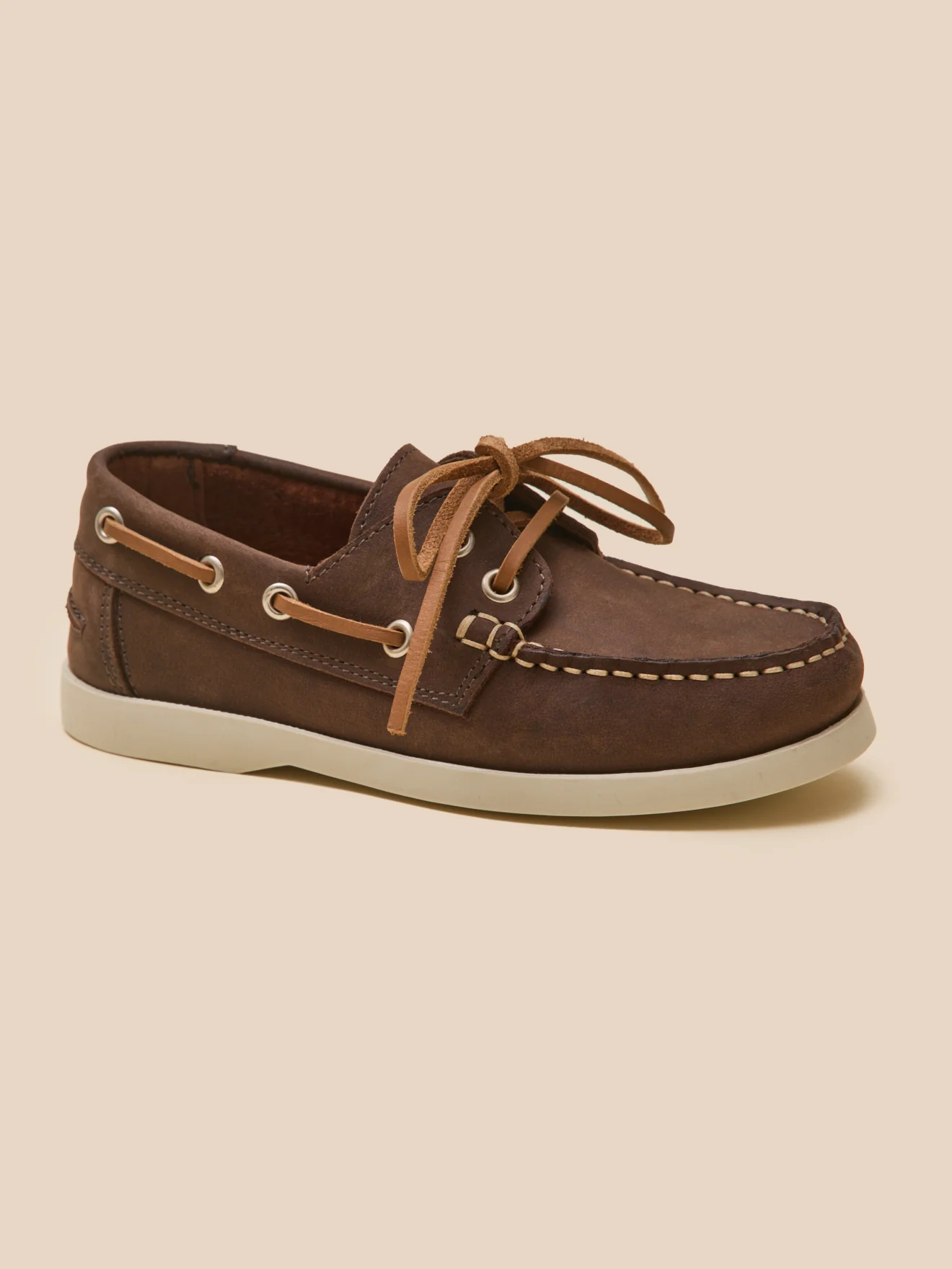 Chaussures bateau en cuir Garçon - Image 10
