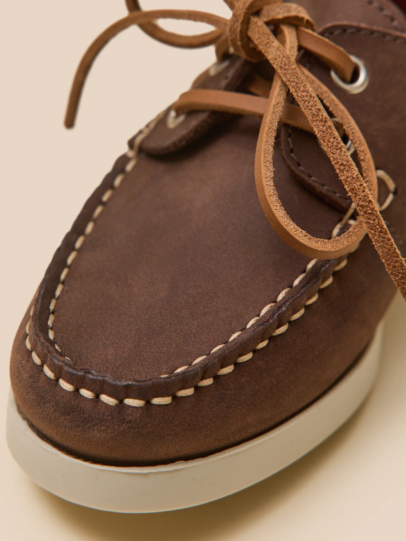 Chaussures bateau en cuir Garçon - Image 5