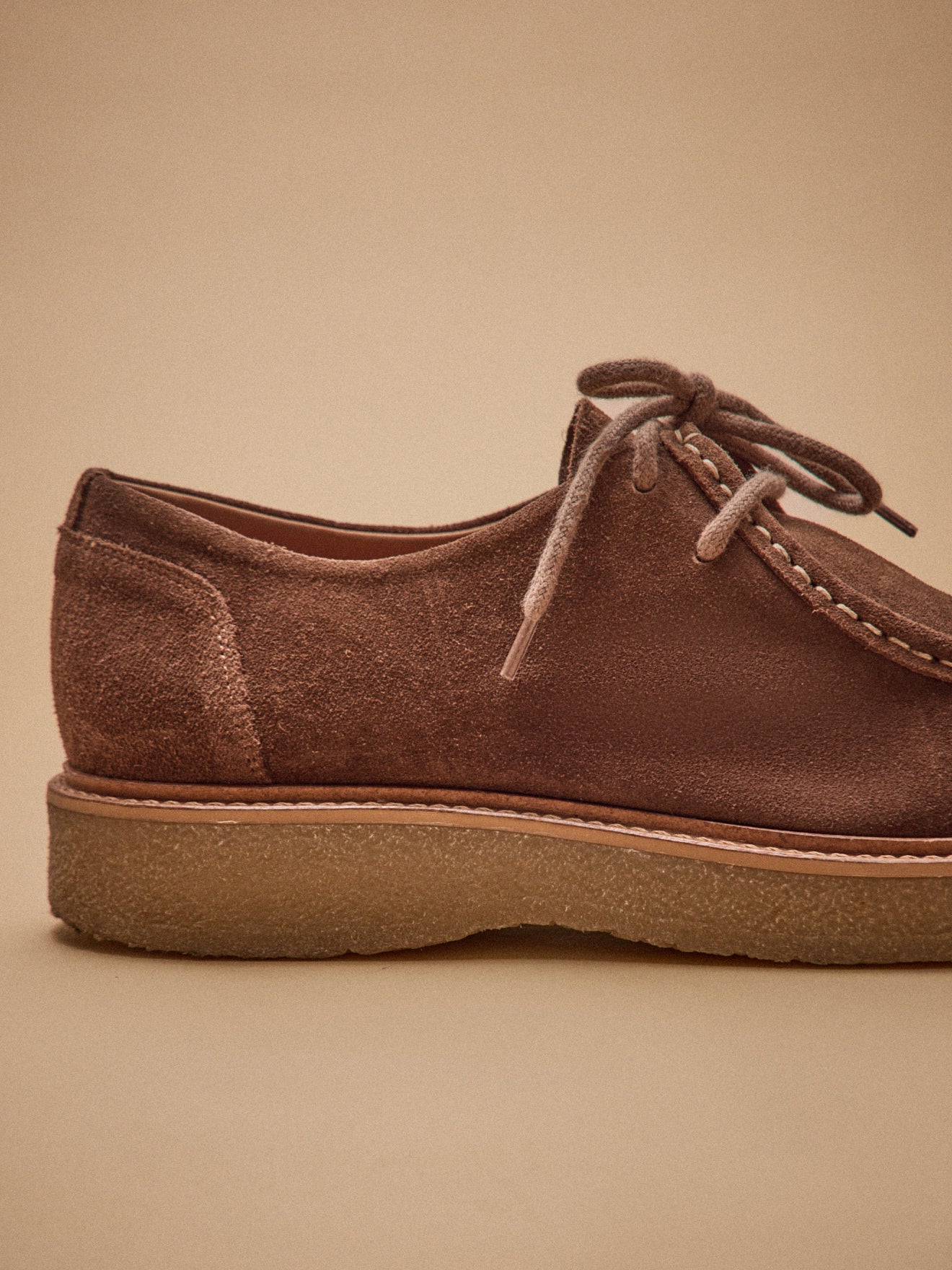 Derbies lacets croûte de cuir homme - Image 4