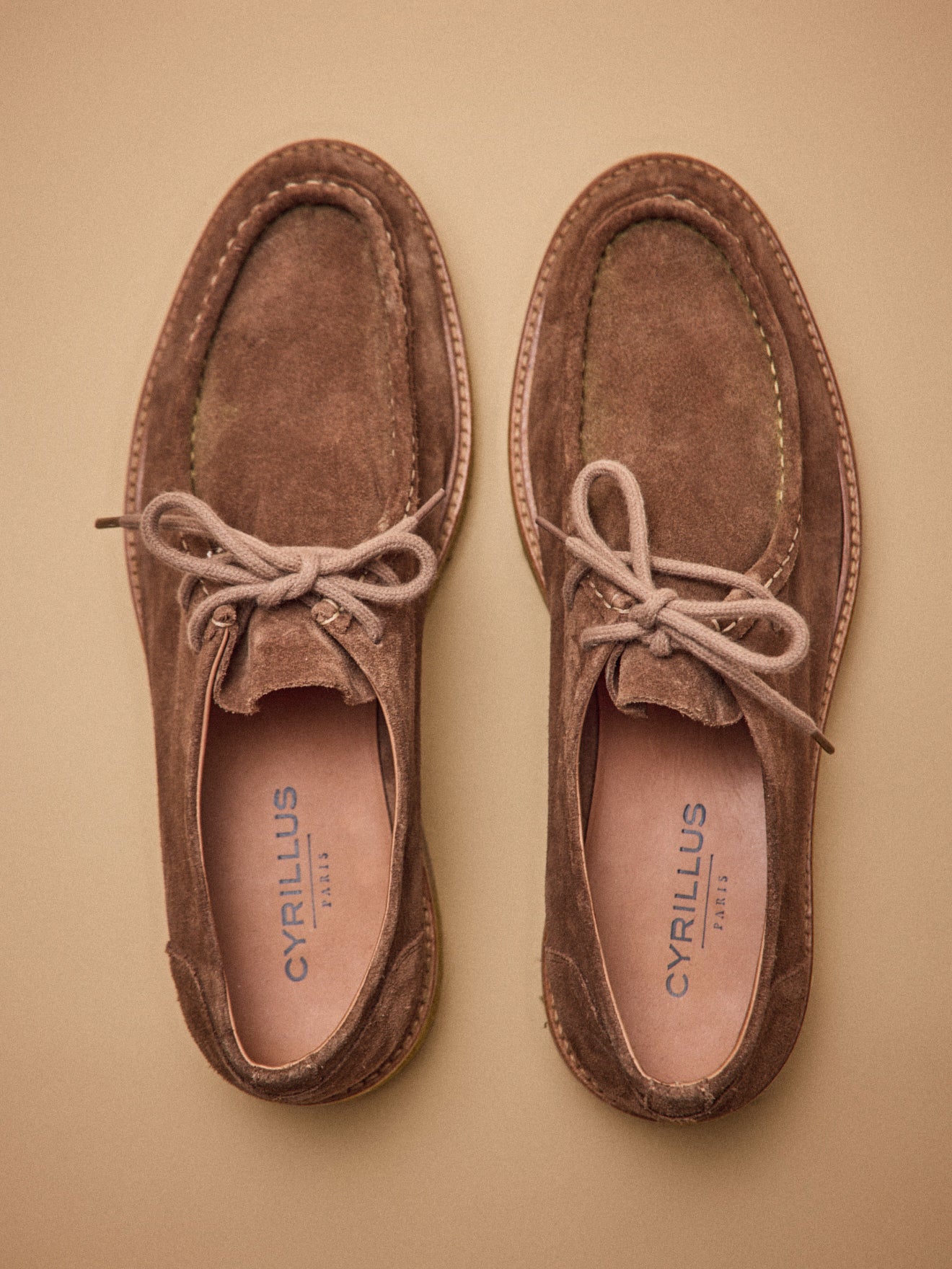 Derbies lacets croûte de cuir homme - Image 6