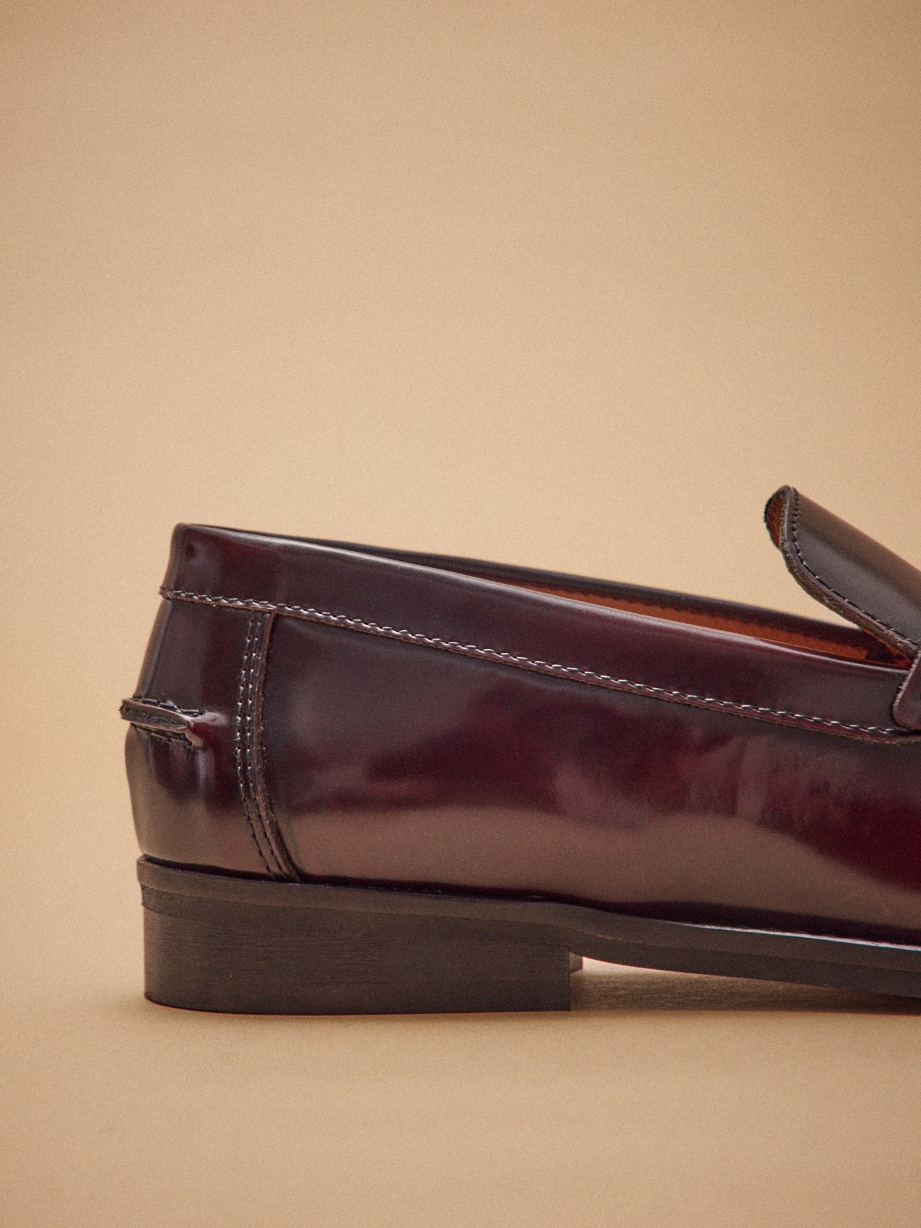Mocassins cuir vernis femme - Image 4