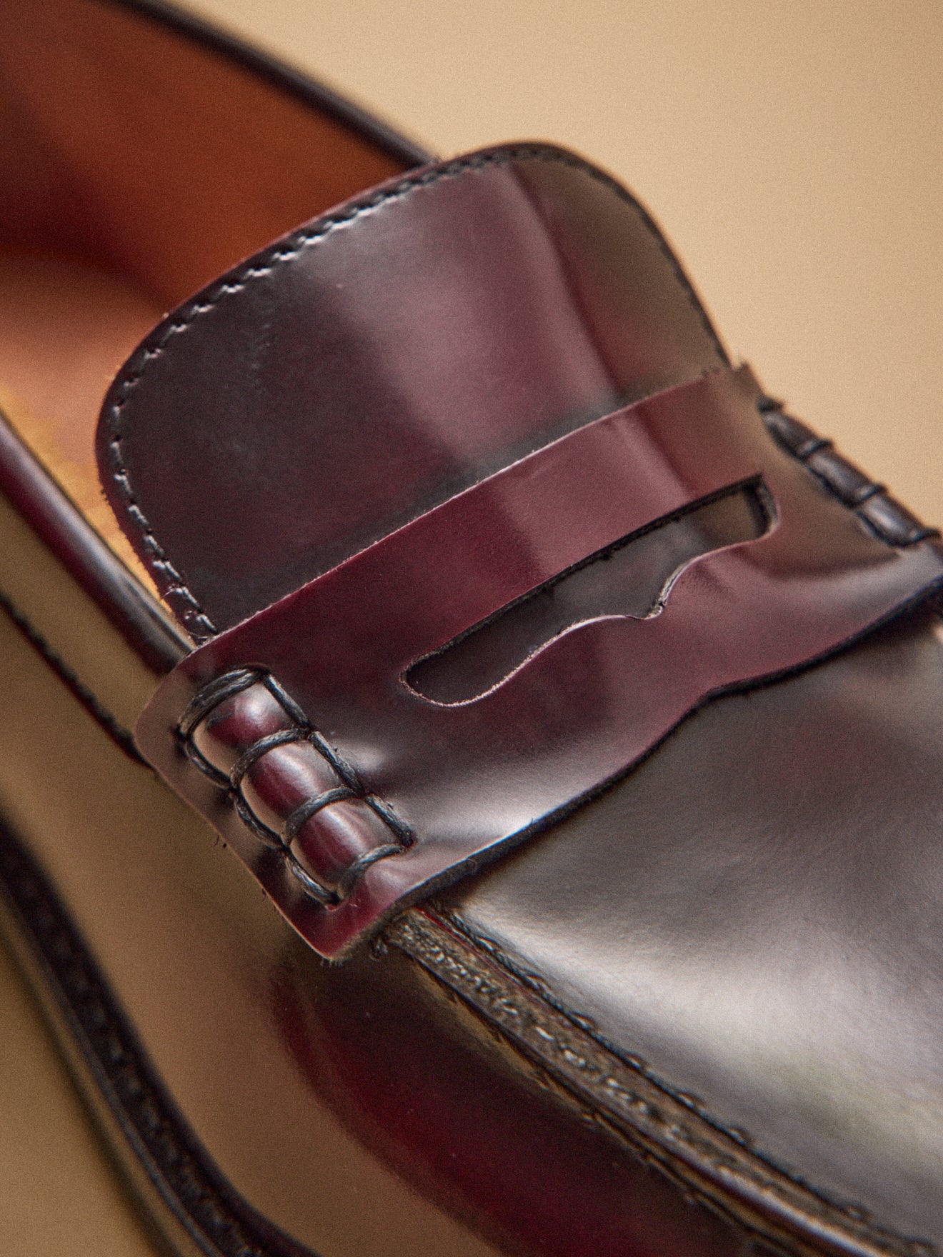 Mocassins cuir vernis femme - Image 5
