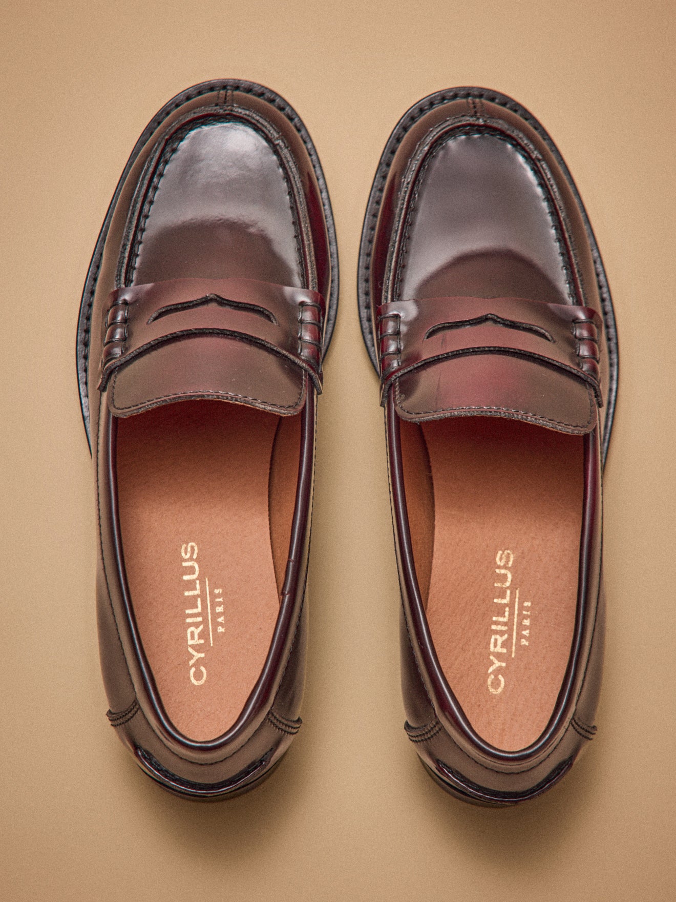Mocassins cuir vernis femme - Image 7