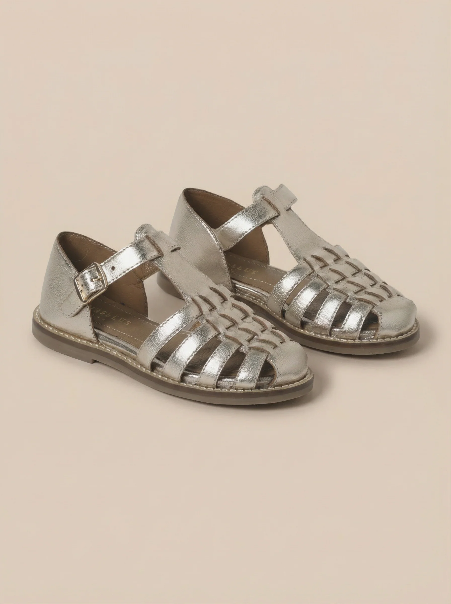 Sandales en cuir irisé fille - Image 10
