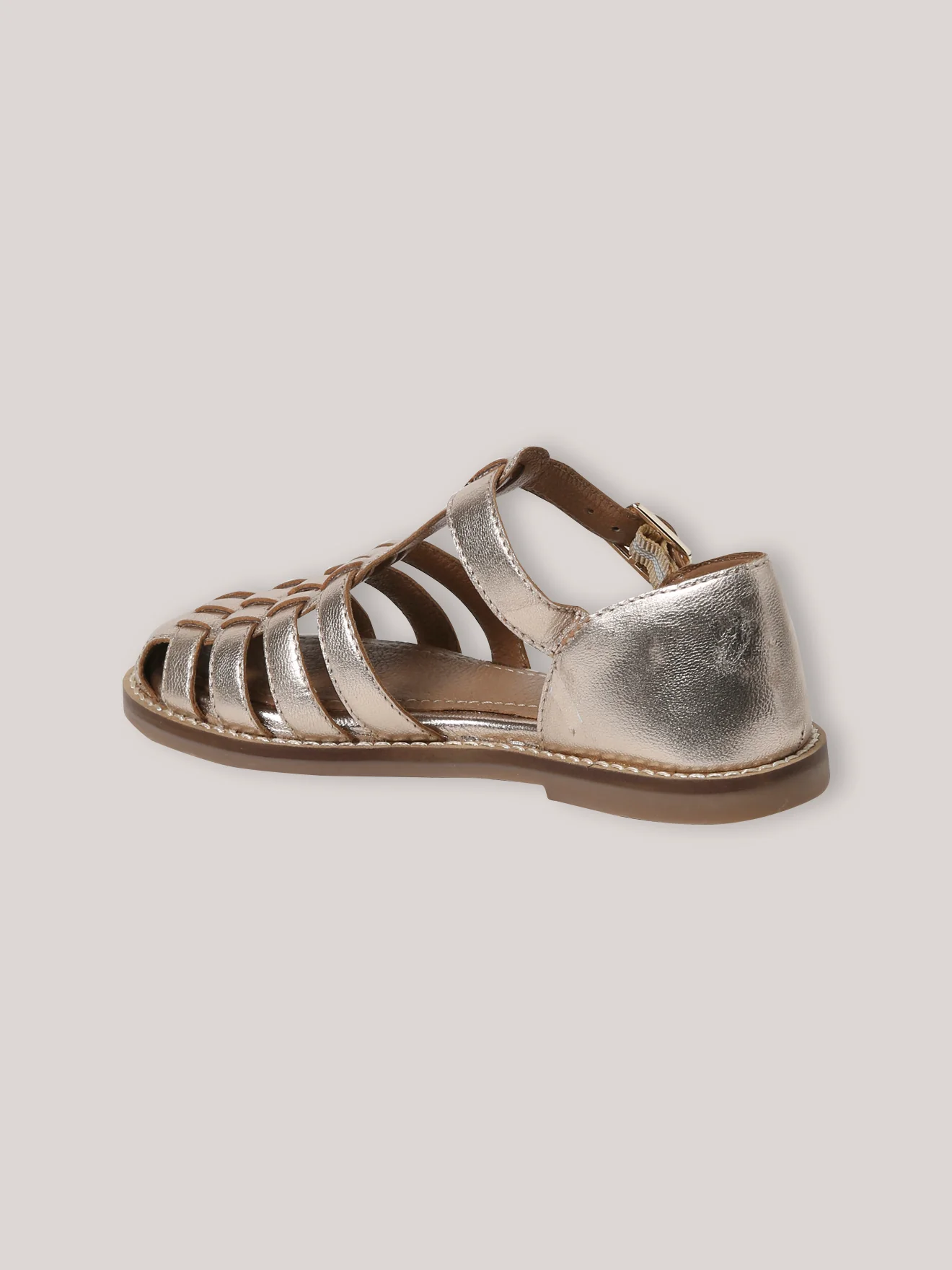 Sandales en cuir irisé fille - Image 12