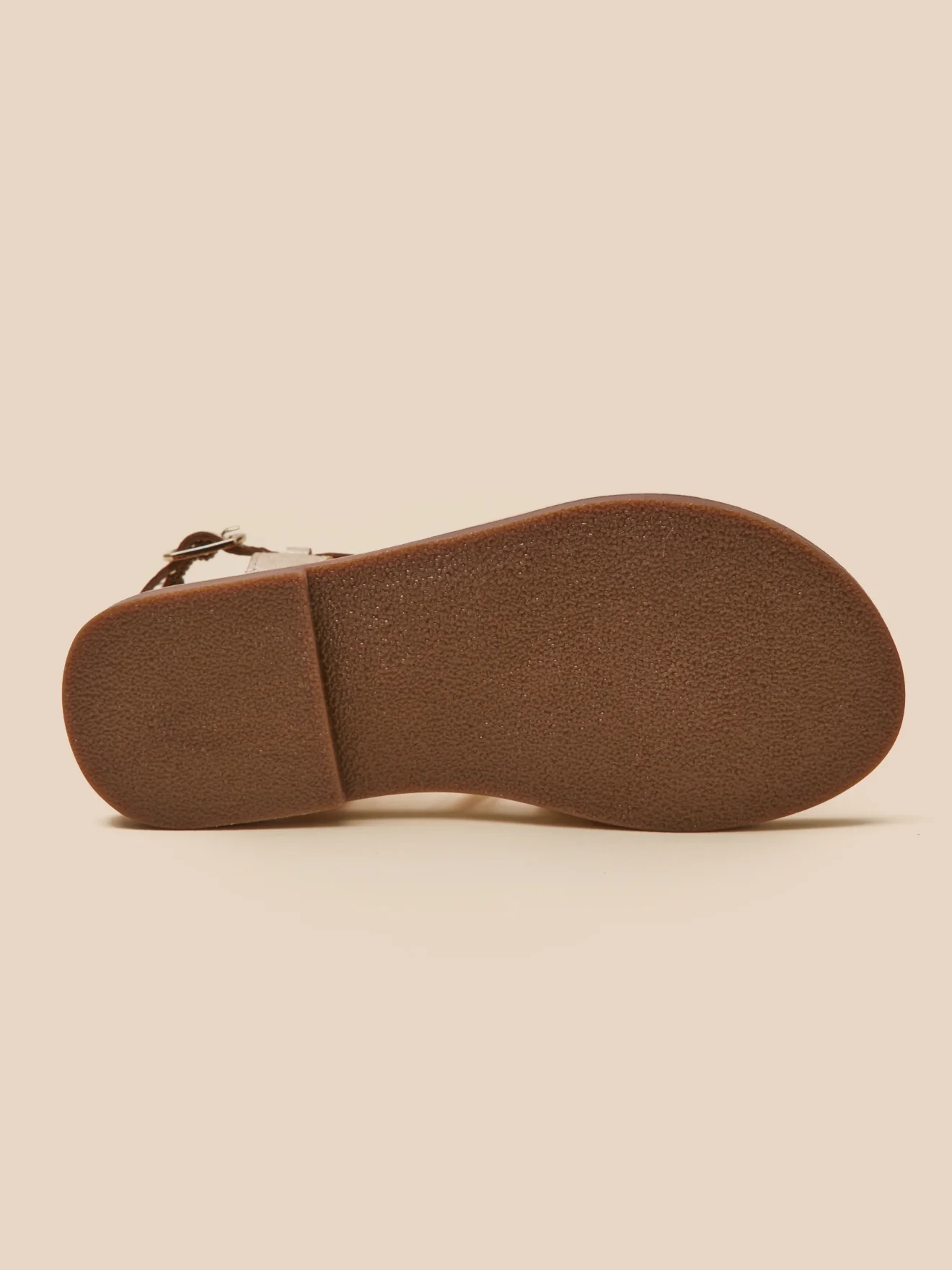 Sandales dorées Fille en cuir - Image 6