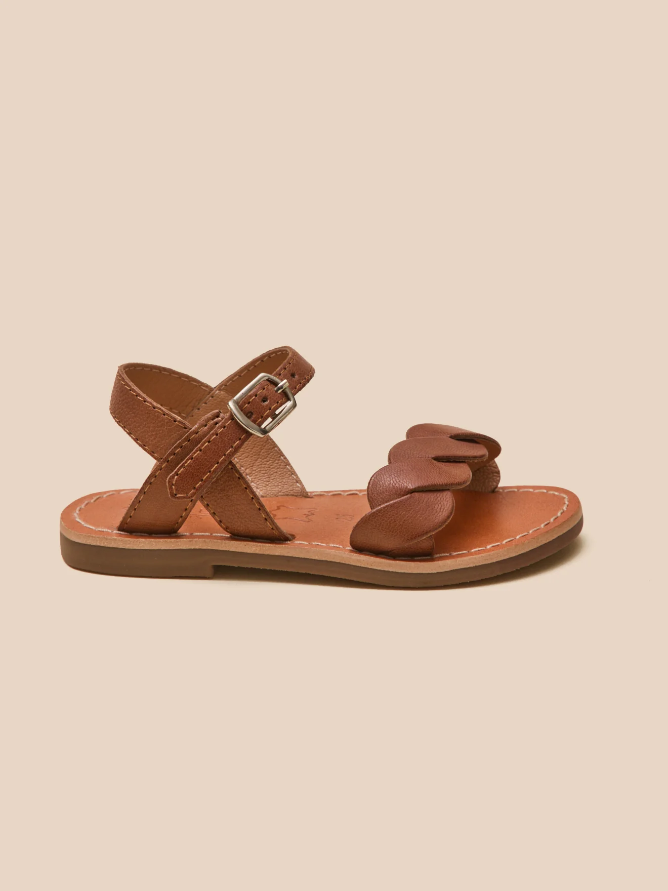 Sandales tressées Fille en cuir - Image 7