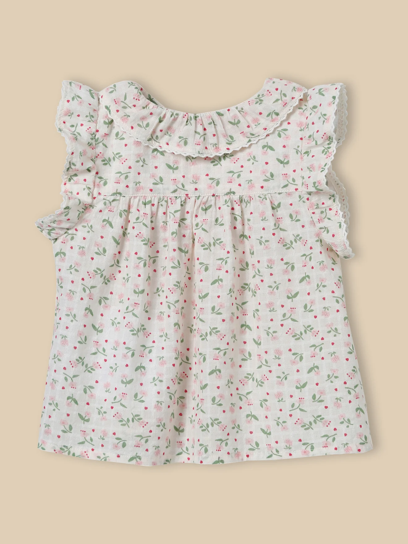 Blouse double gaze de coton Bébé - Image 2