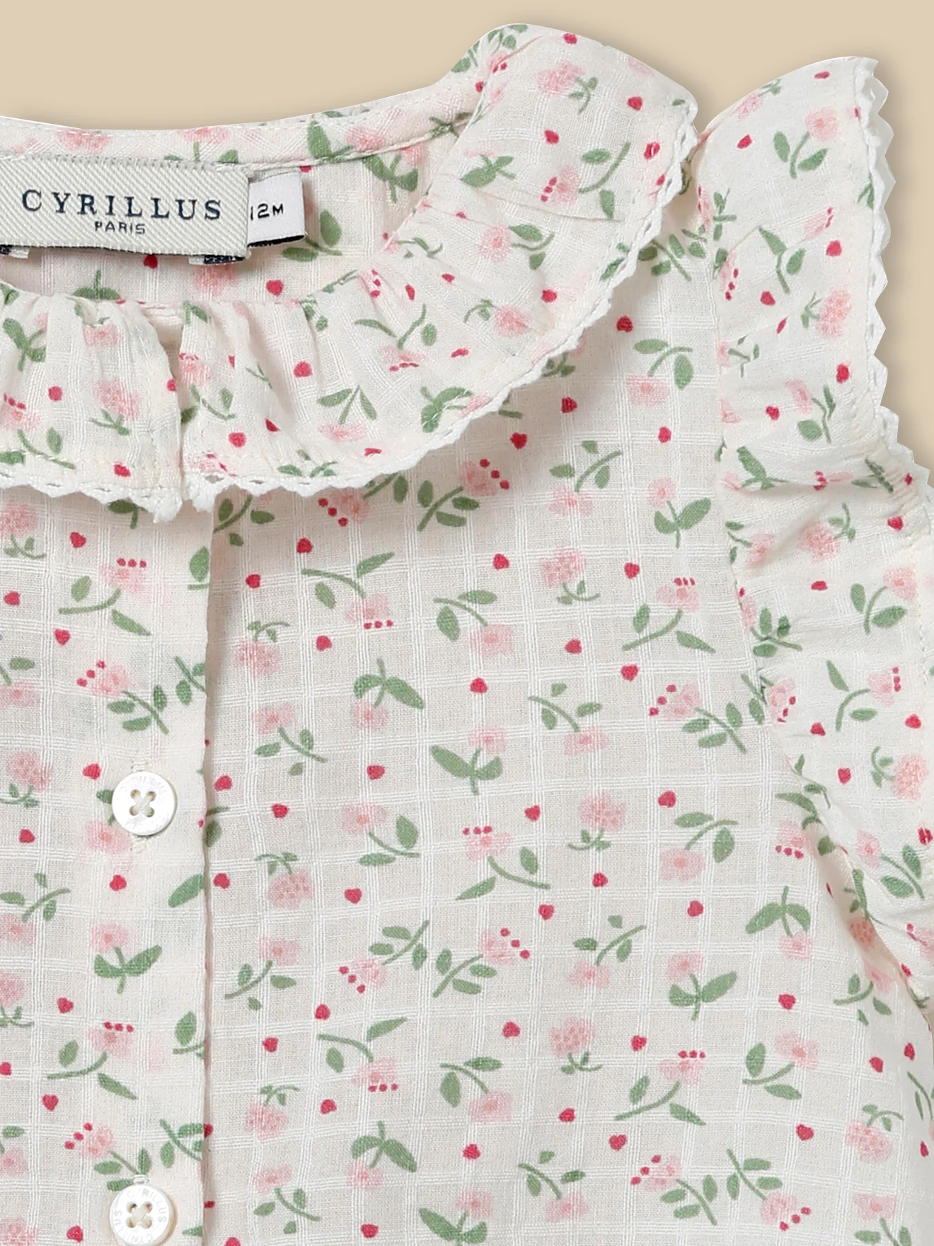 Blouse double gaze de coton Bébé - Image 3