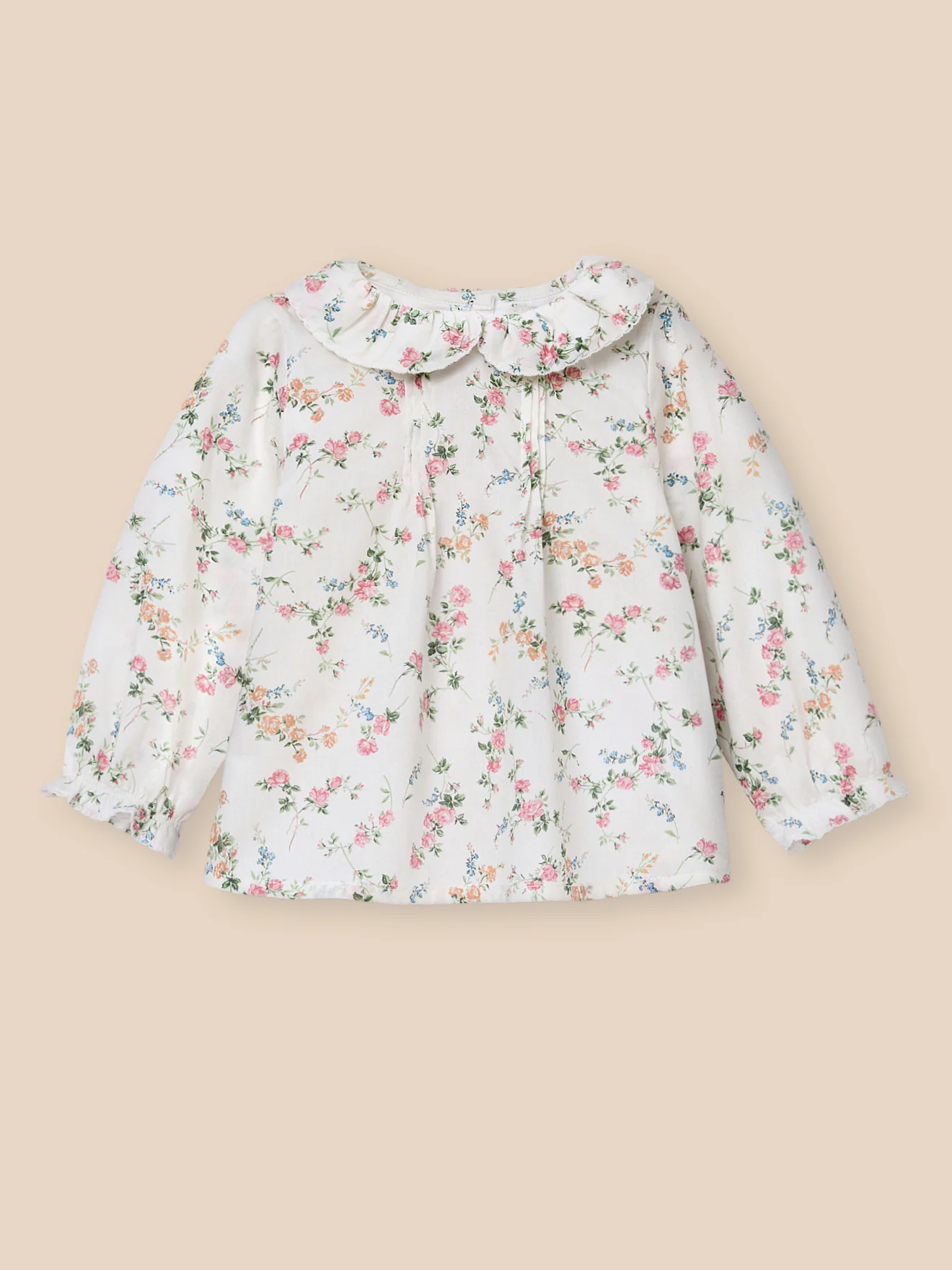 Guimpe en tissu Liberty Bébé