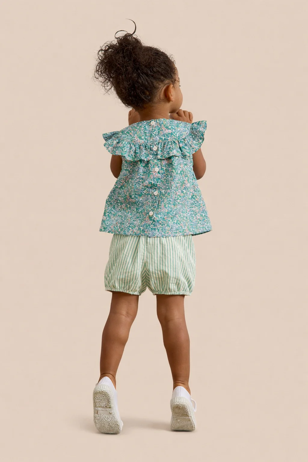 Top en tissu Liberty Harriet bébé - Image 3