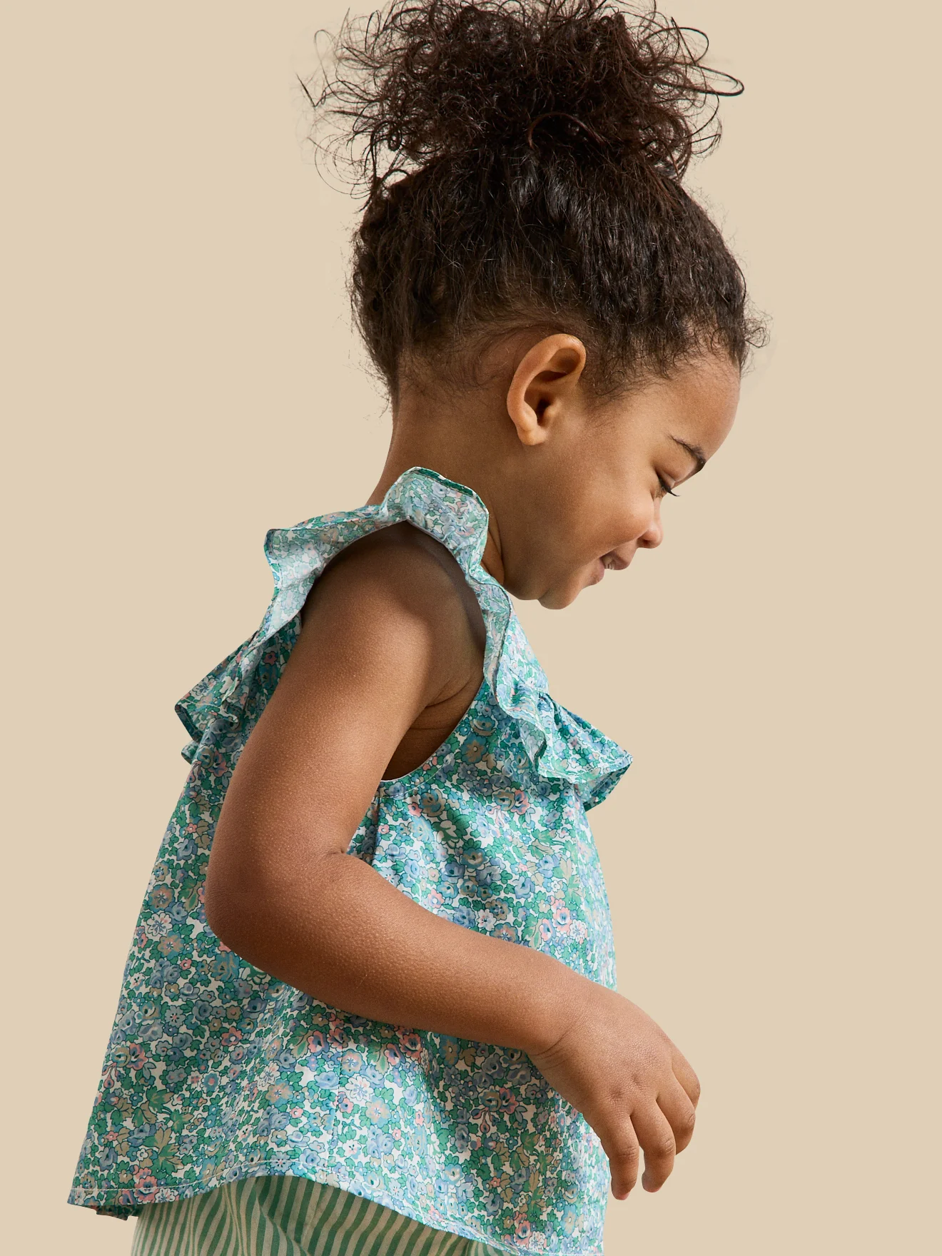 Top en tissu Liberty Harriet bébé - Image 5