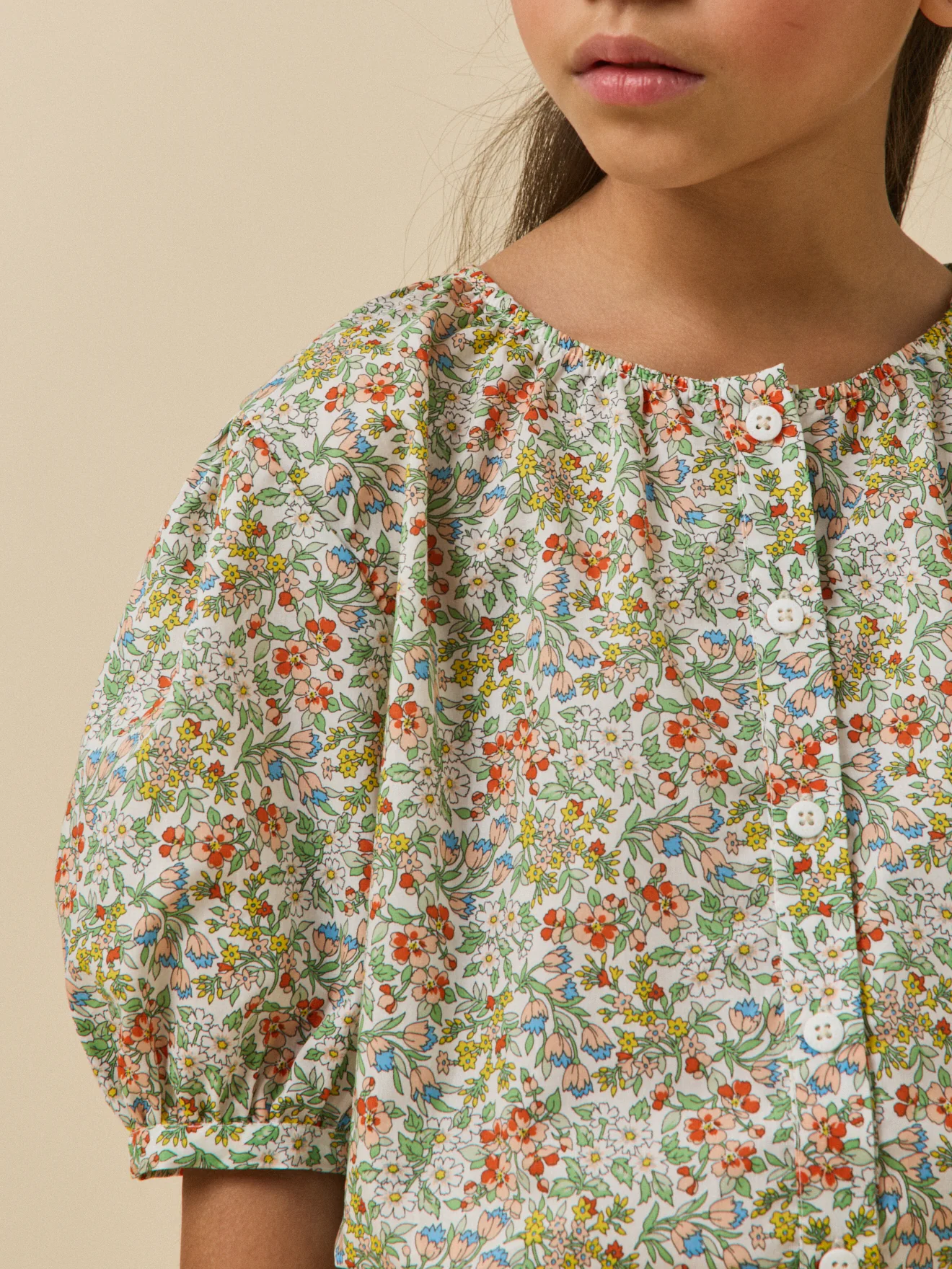 Chemise en tissu Liberty Fille - Image 3