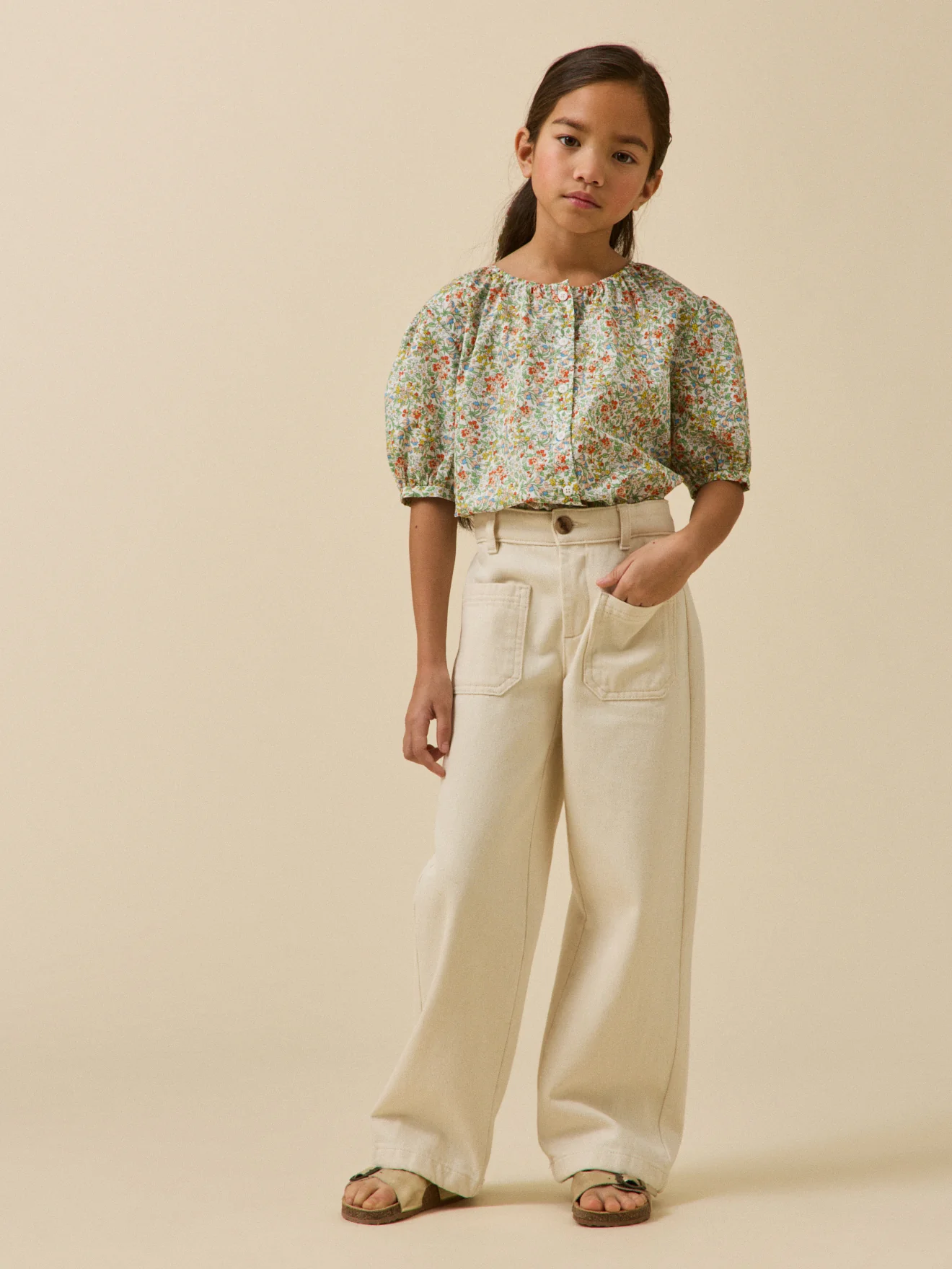 Chemise en tissu Liberty Fille - Image 4