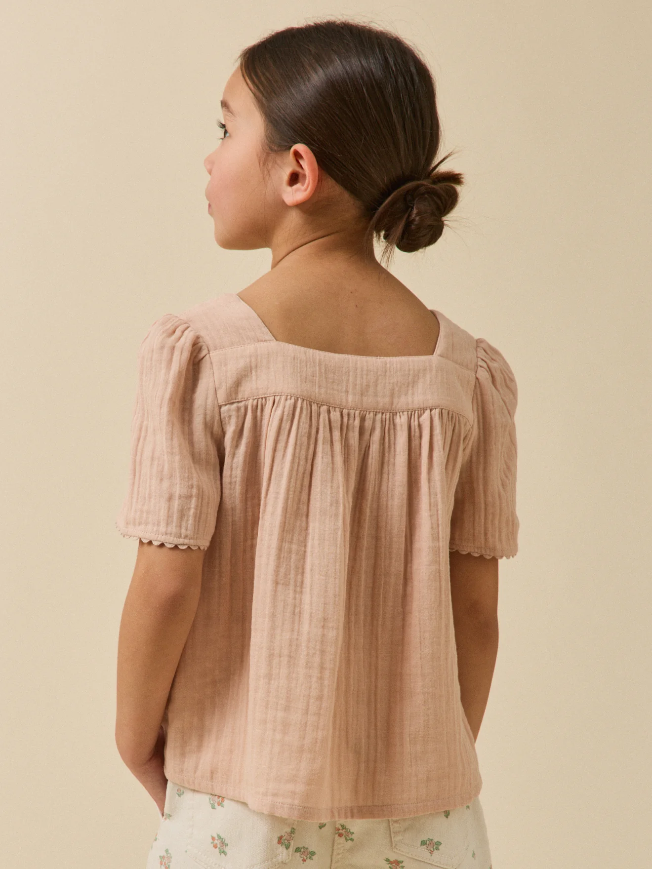 Chemise en gaze Fille - Coton biologique - Image 2