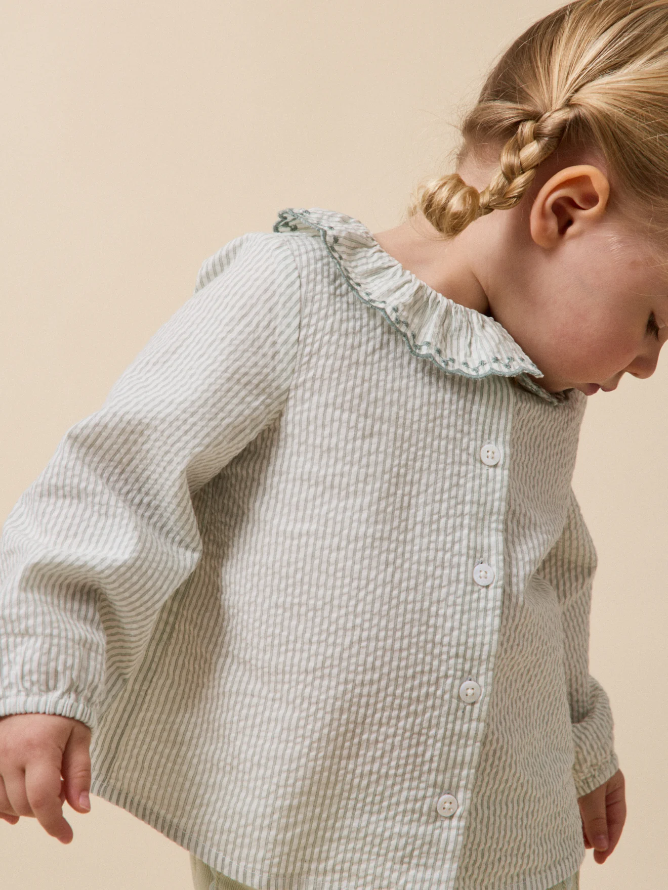 Blouse col brodé Bébé - Image 3
