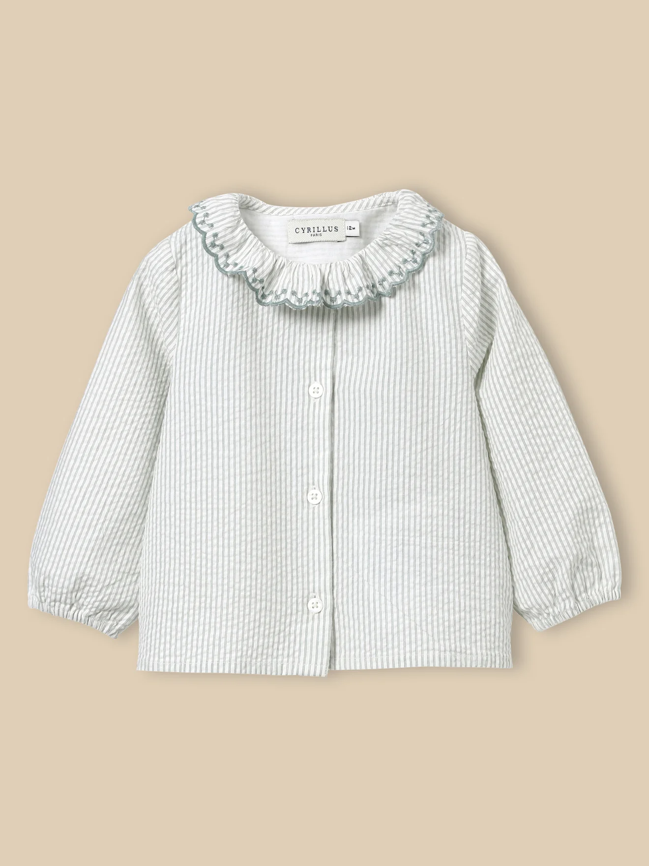 Blouse col brodé Bébé - Image 5