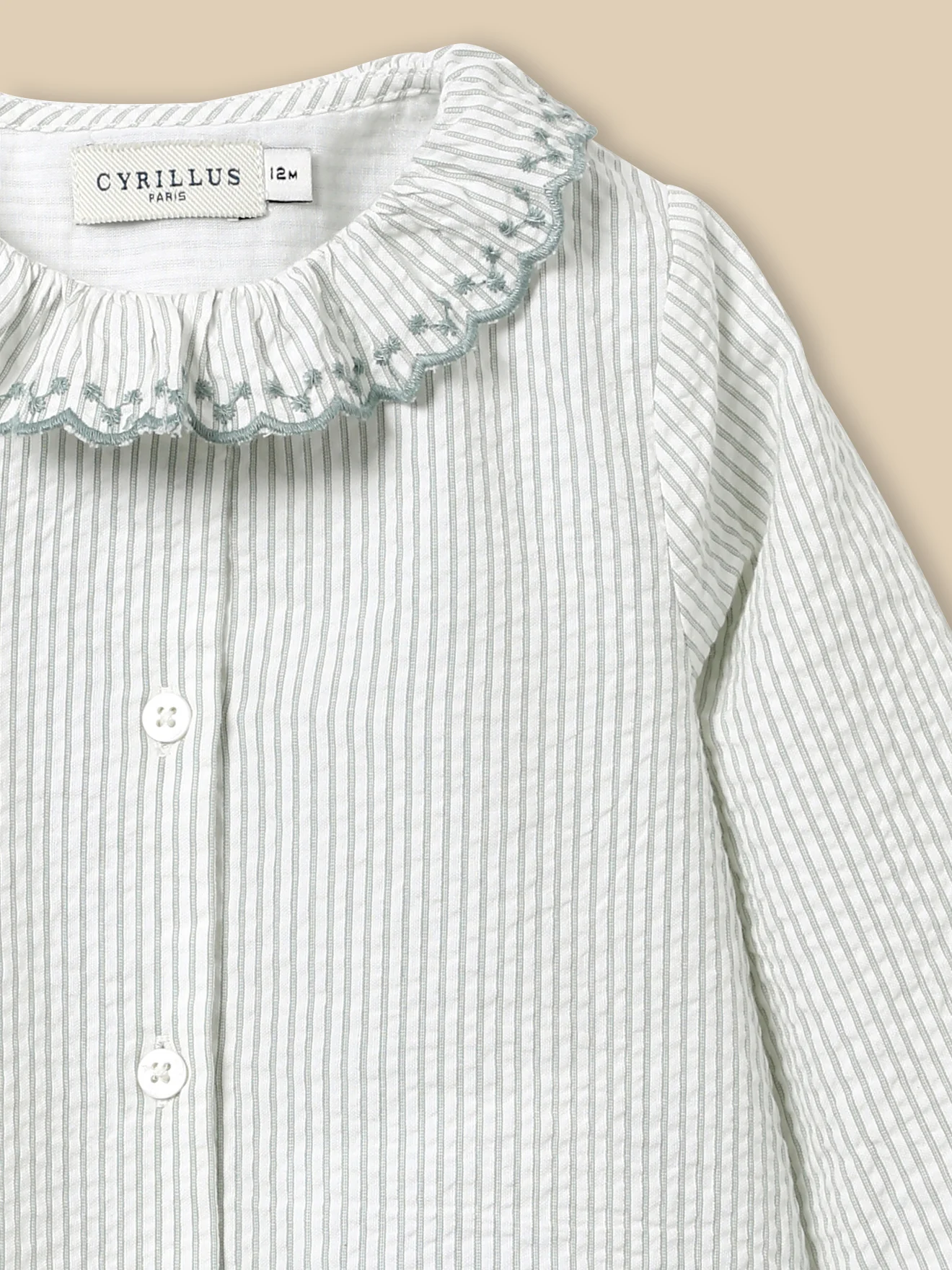 Blouse col brodé Bébé - Image 7
