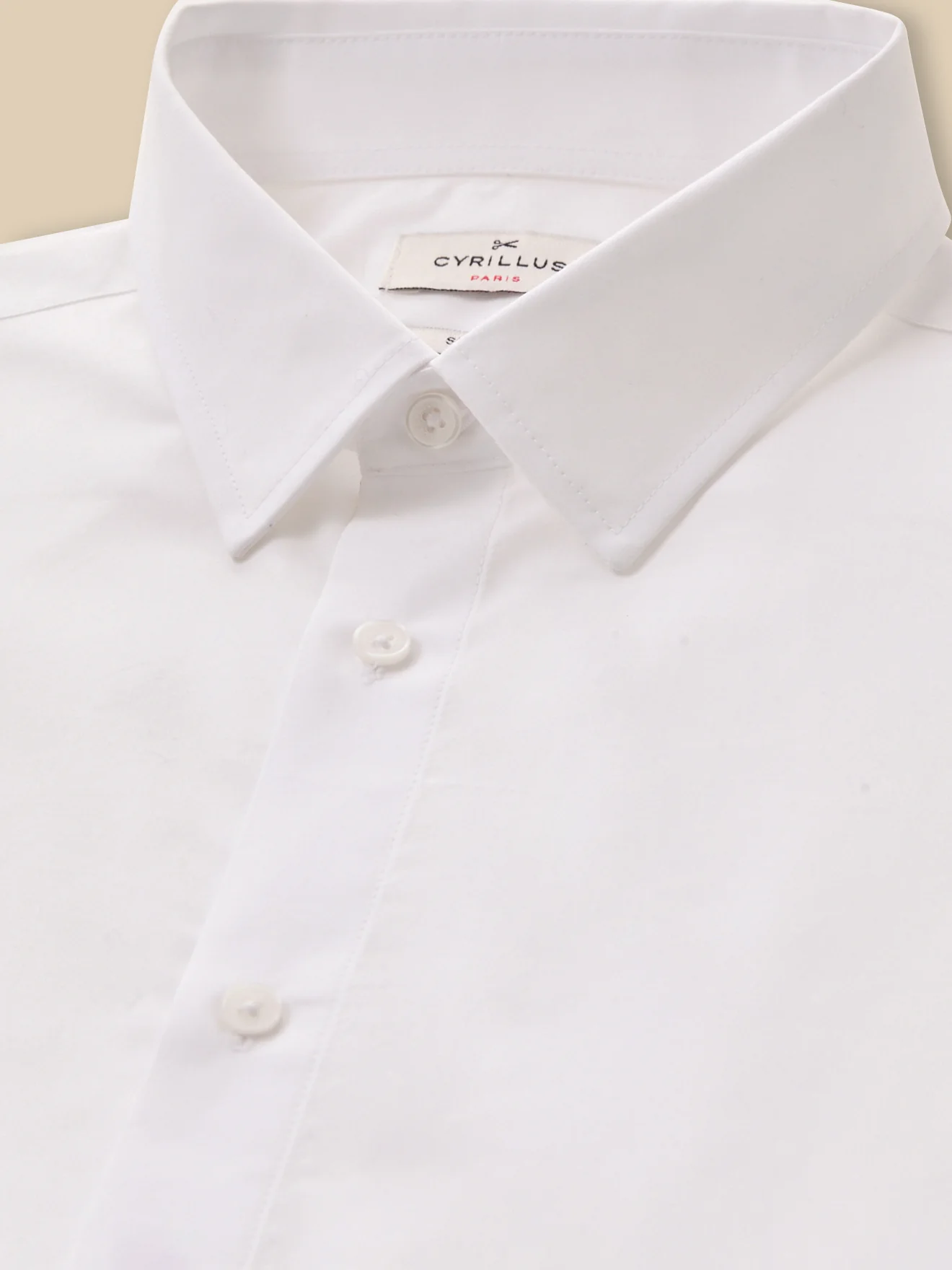 Chemise Slim Fit homme popeline unie easy care - Image 6