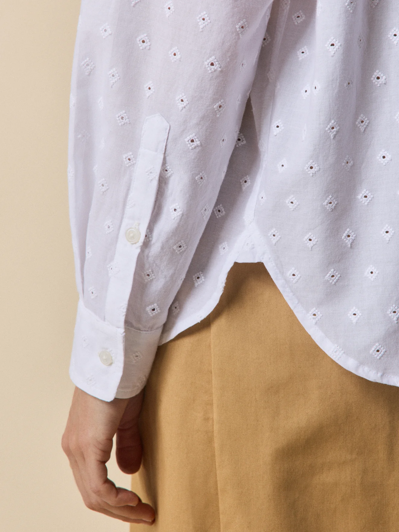 Chemise brodée - Coupe Gaby - Image 5