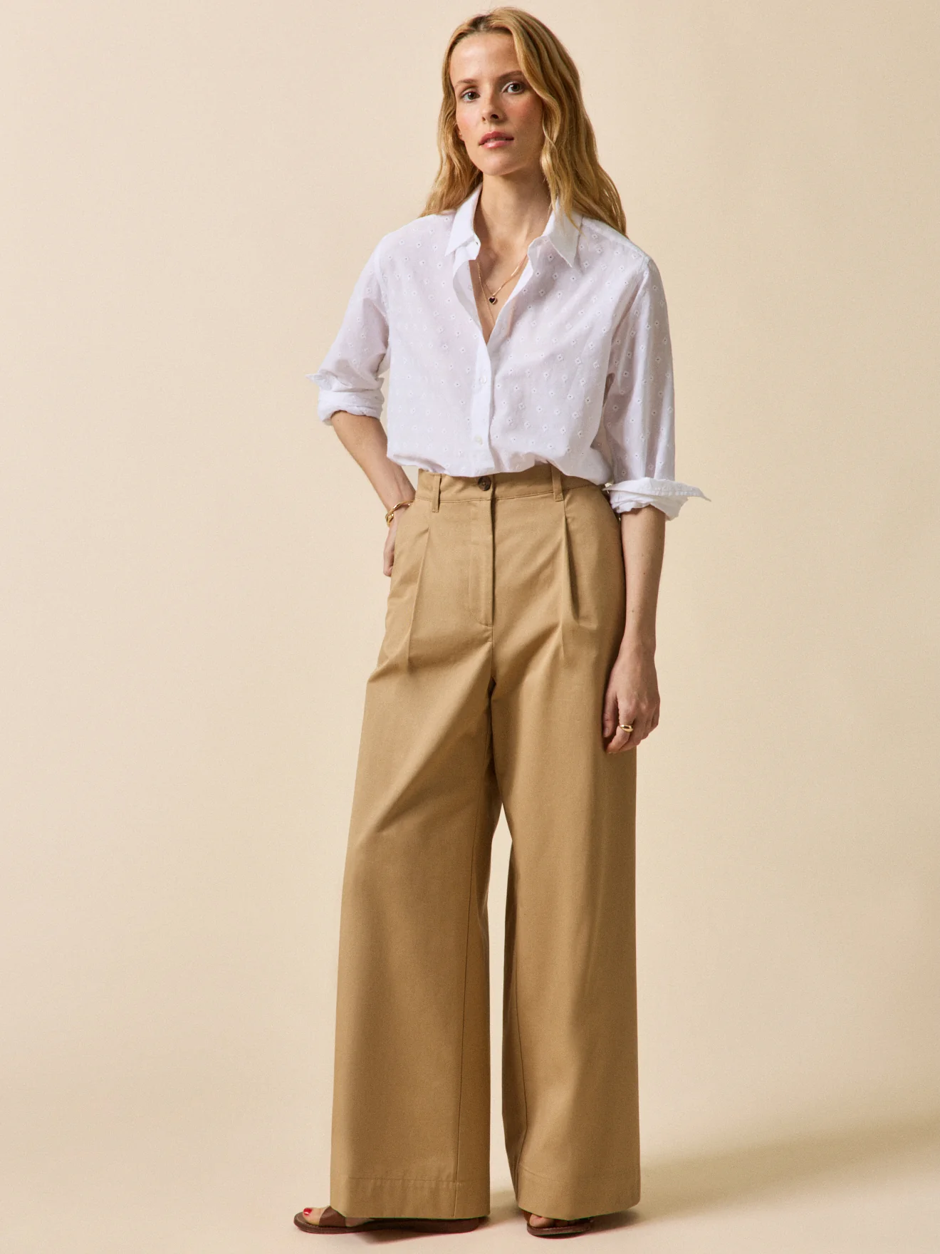 Chemise brodée - Coupe Gaby - Image 6